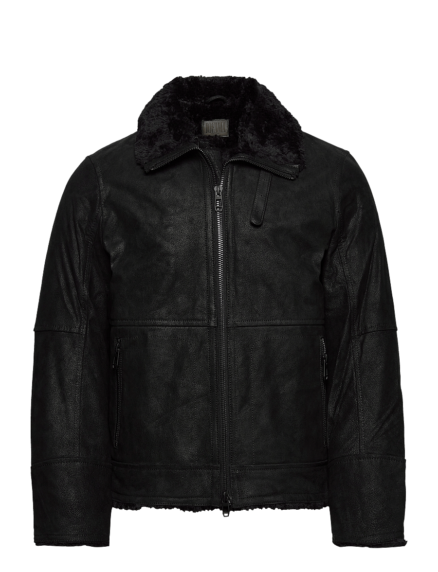 Jofama - Fred Aviator Jacket - kevadjoped - black - 2