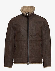 Jofama - Fred Aviator Jacket - kevättakit - coffee - 0