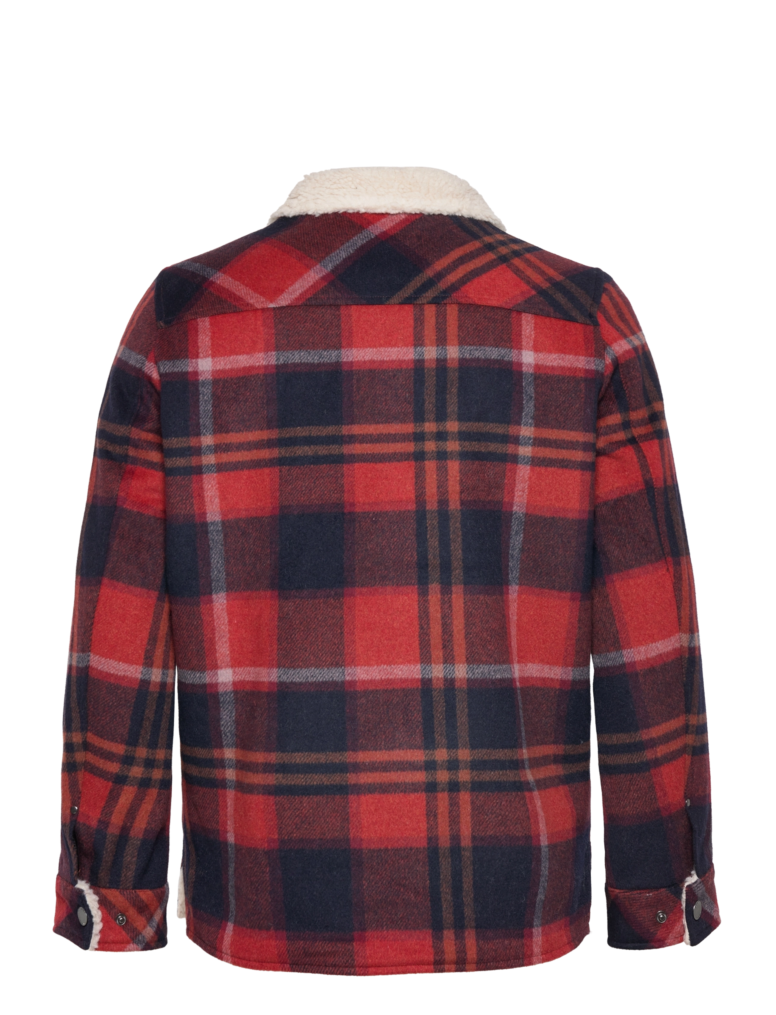 Jofama - Harvey Wool Trucker Jacket - efterårsjakker - cayenne - 1