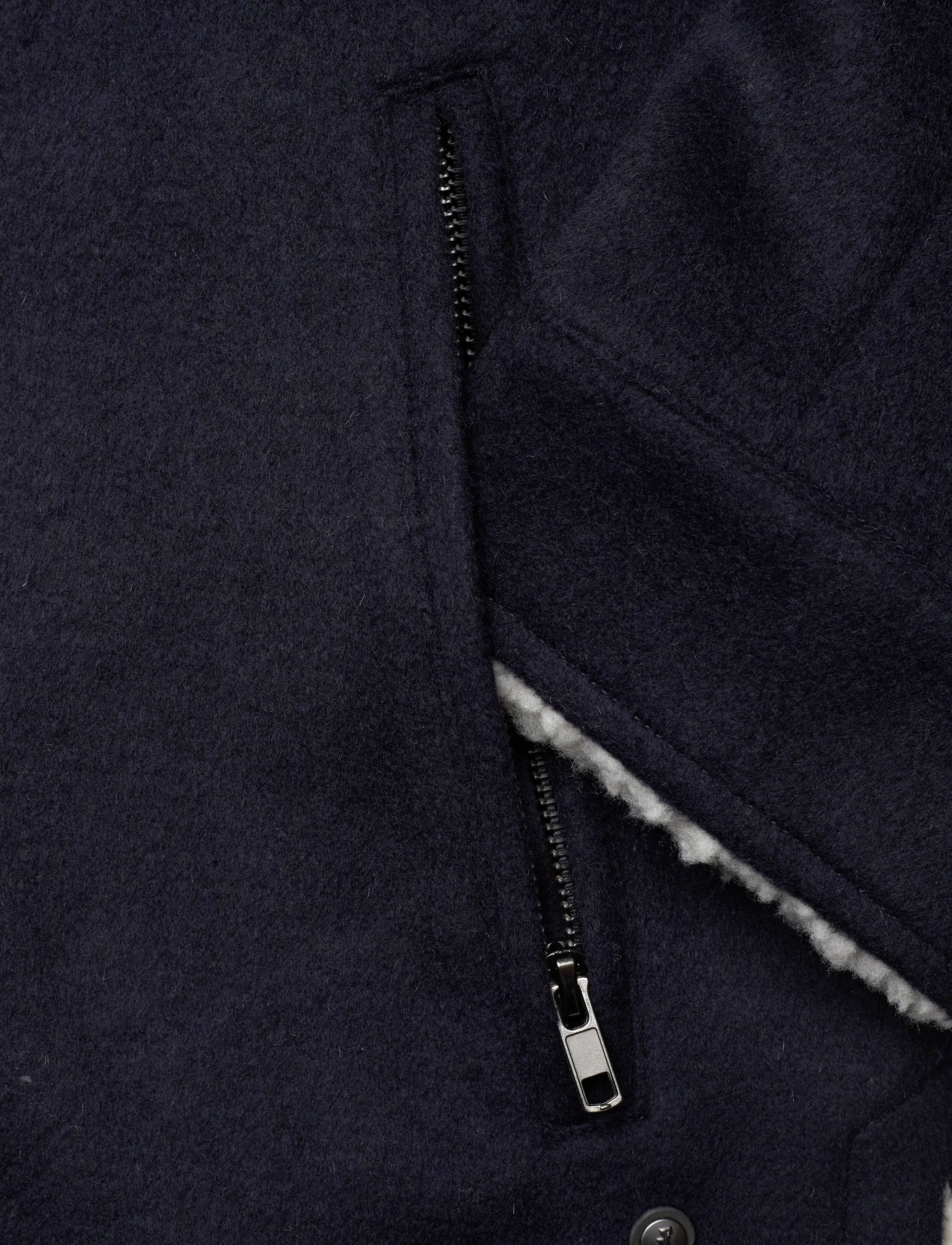 Jofama - Harvey Wool Trucker Jacket - overtøj - navy - 3