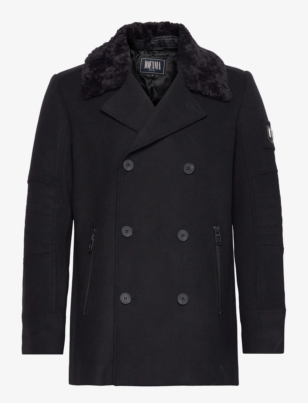 Jofama - Archie Wool Field Coat - vinterjakker - black - 0