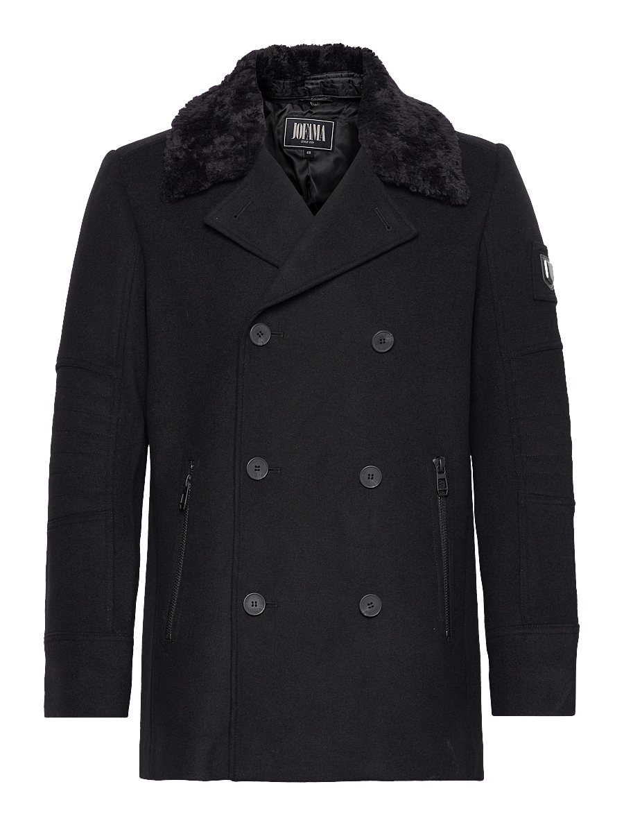 Jofama - Archie Wool Field Coat - jackor - black - 0