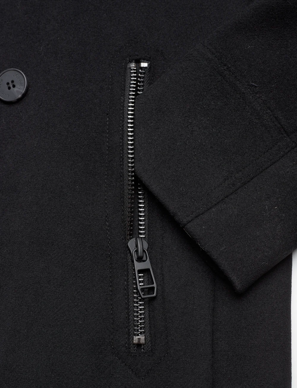 Jofama - Archie Wool Field Coat - vinterjakker - black - 3