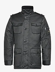 Jofama - Arthur Canvas Field Jacket - kevättakit - black - 0