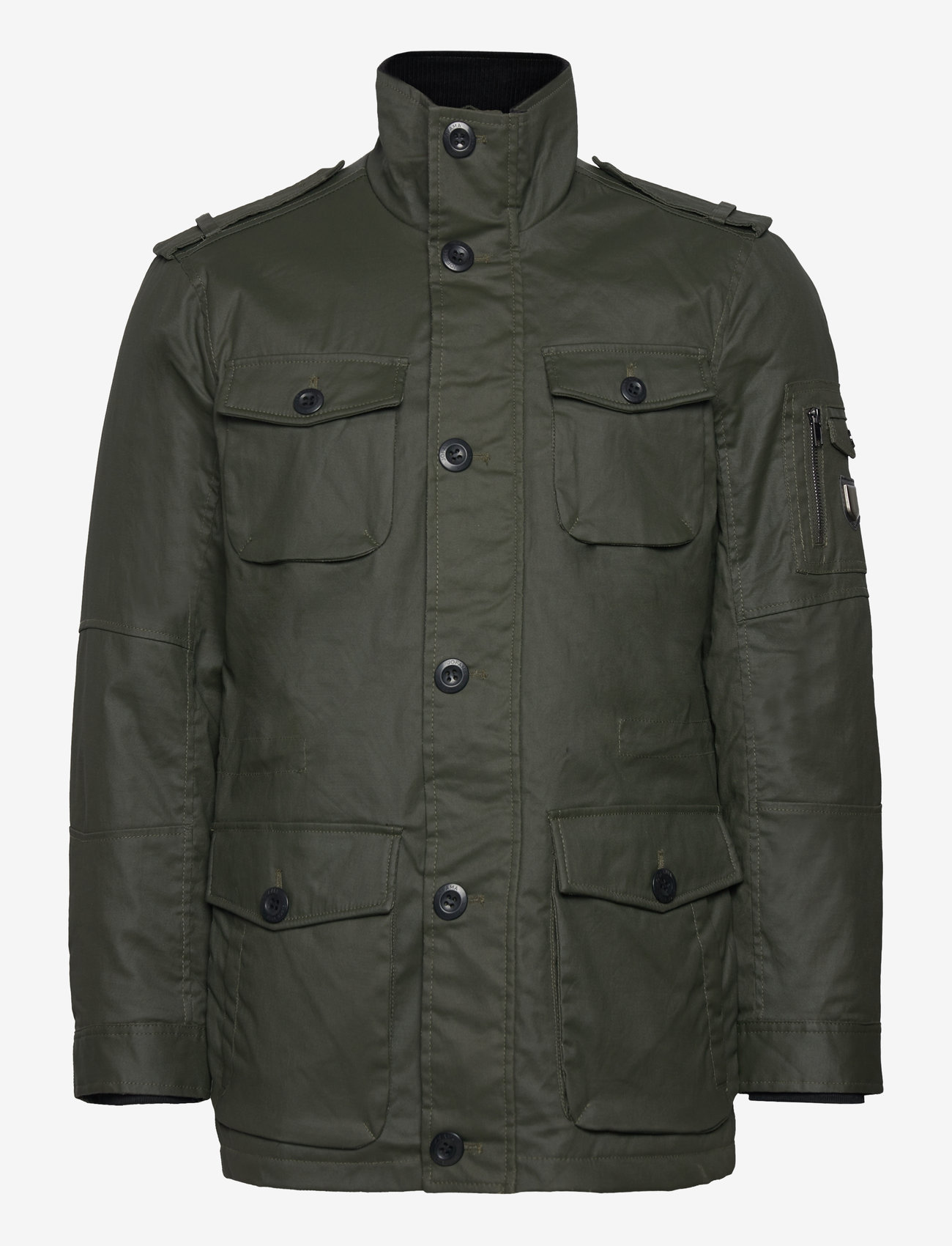 Jofama - Arthur Canvas Field Jacket - light jackets - olive - 0