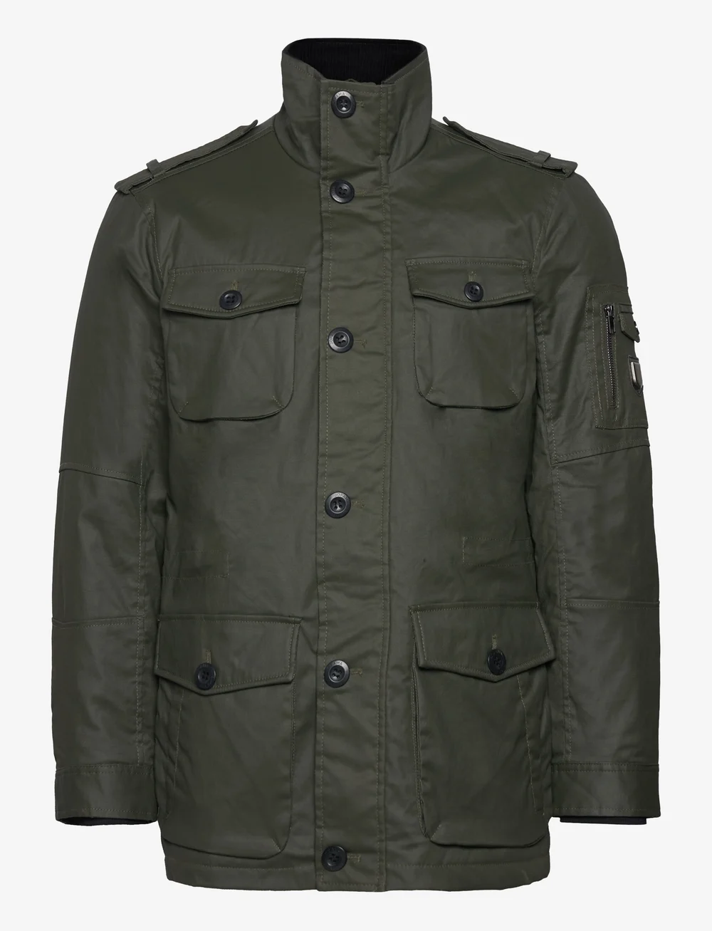 Jofama - Arthur Canvas Field Jacket - höstjackor - olive - 0