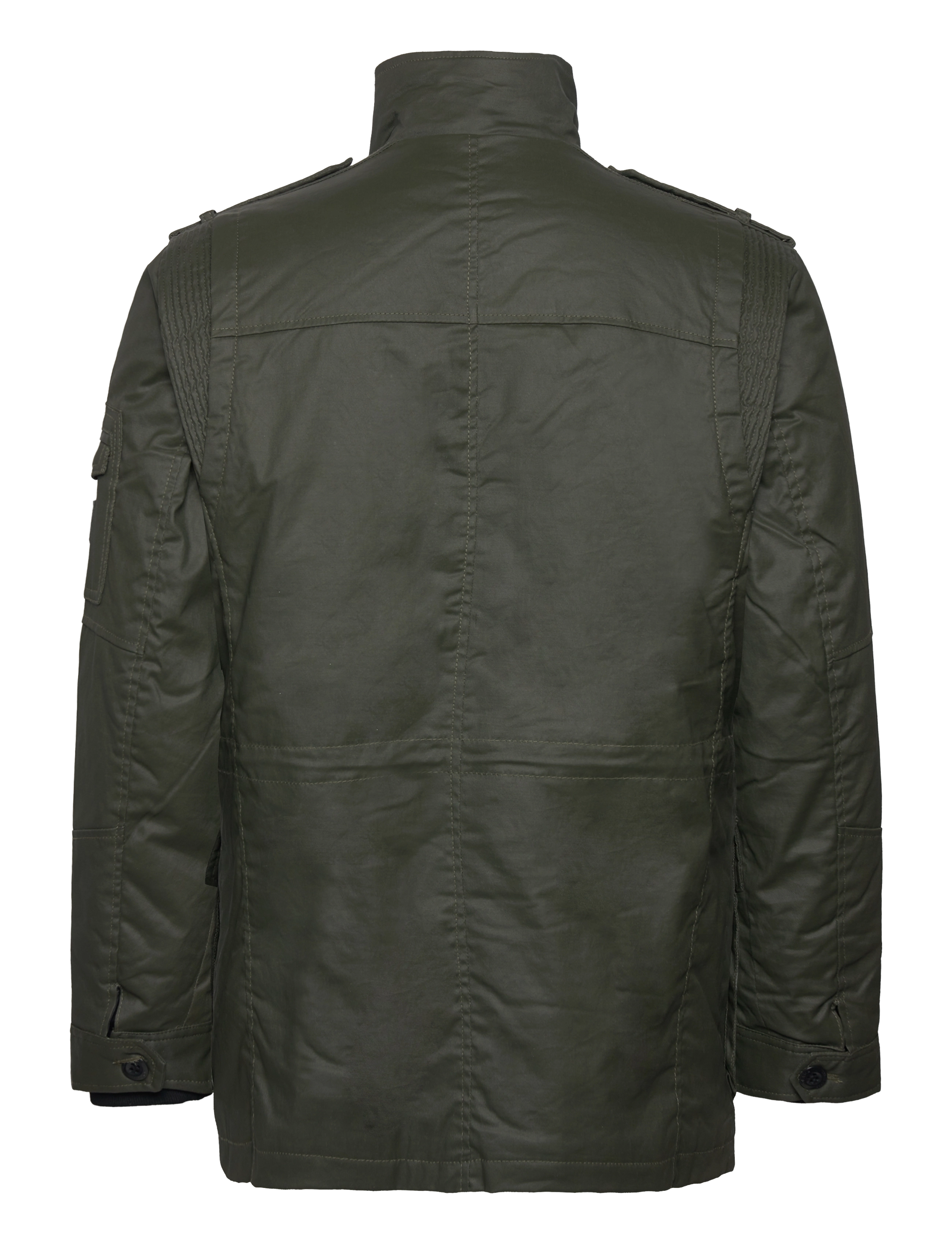Jofama - Arthur Canvas Field Jacket - vårjackor - olive - 1