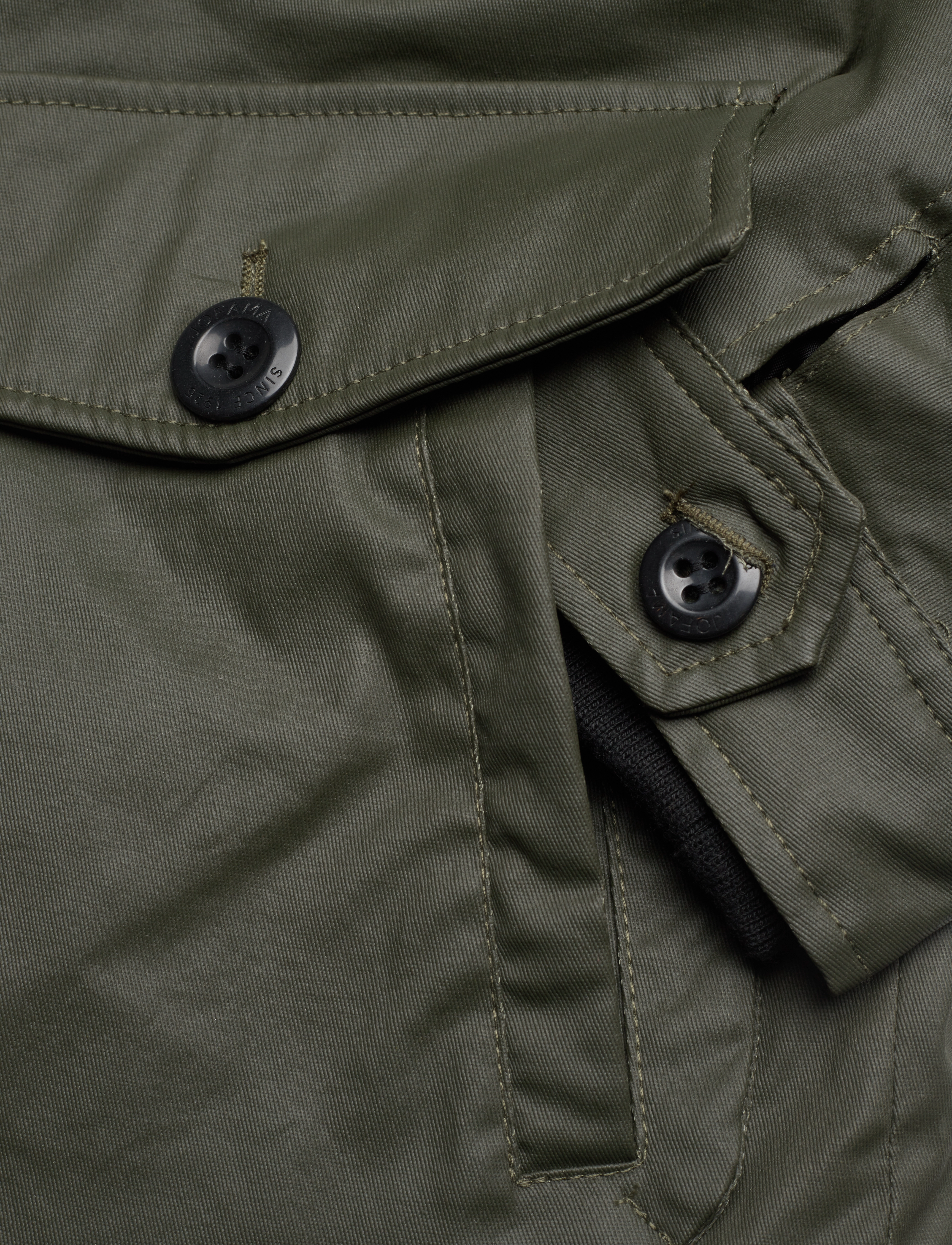 Jofama - Arthur Canvas Field Jacket - vårjackor - olive - 3