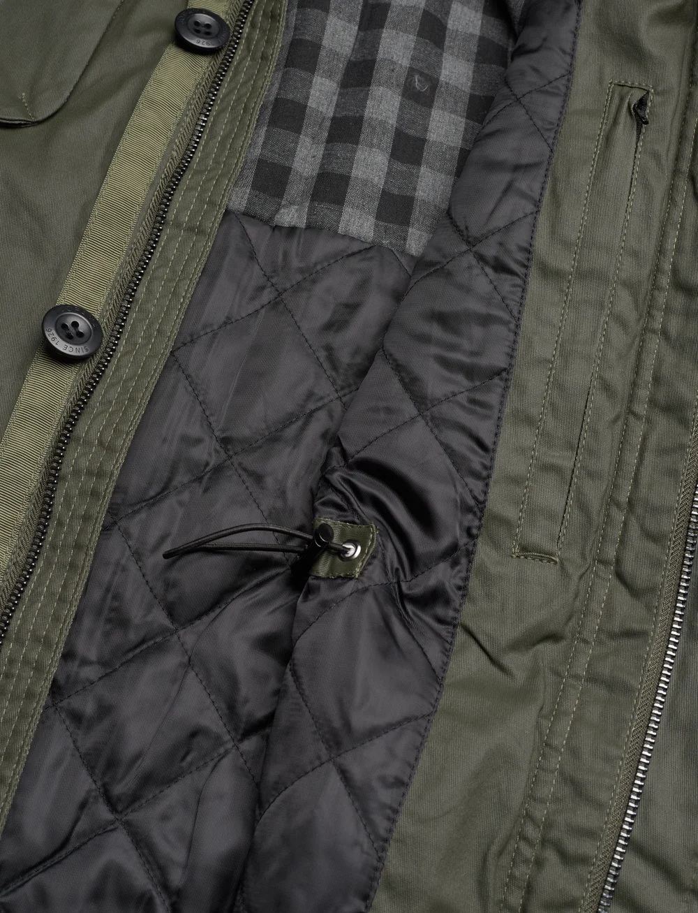 Jofama - Arthur Canvas Field Jacket - höstjackor - olive - 4