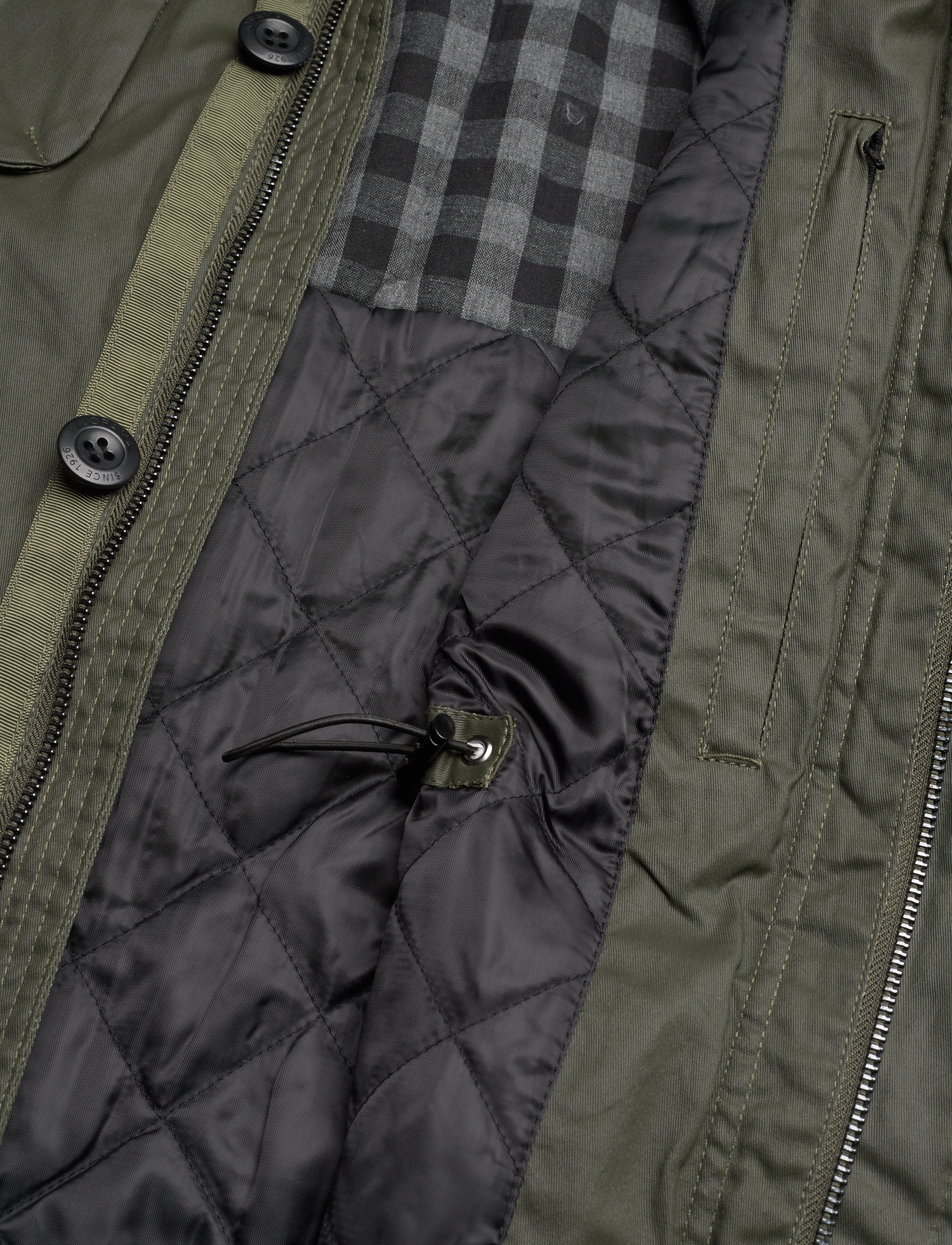 Jofama - Arthur Canvas Field Jacket - vårjackor - olive - 4