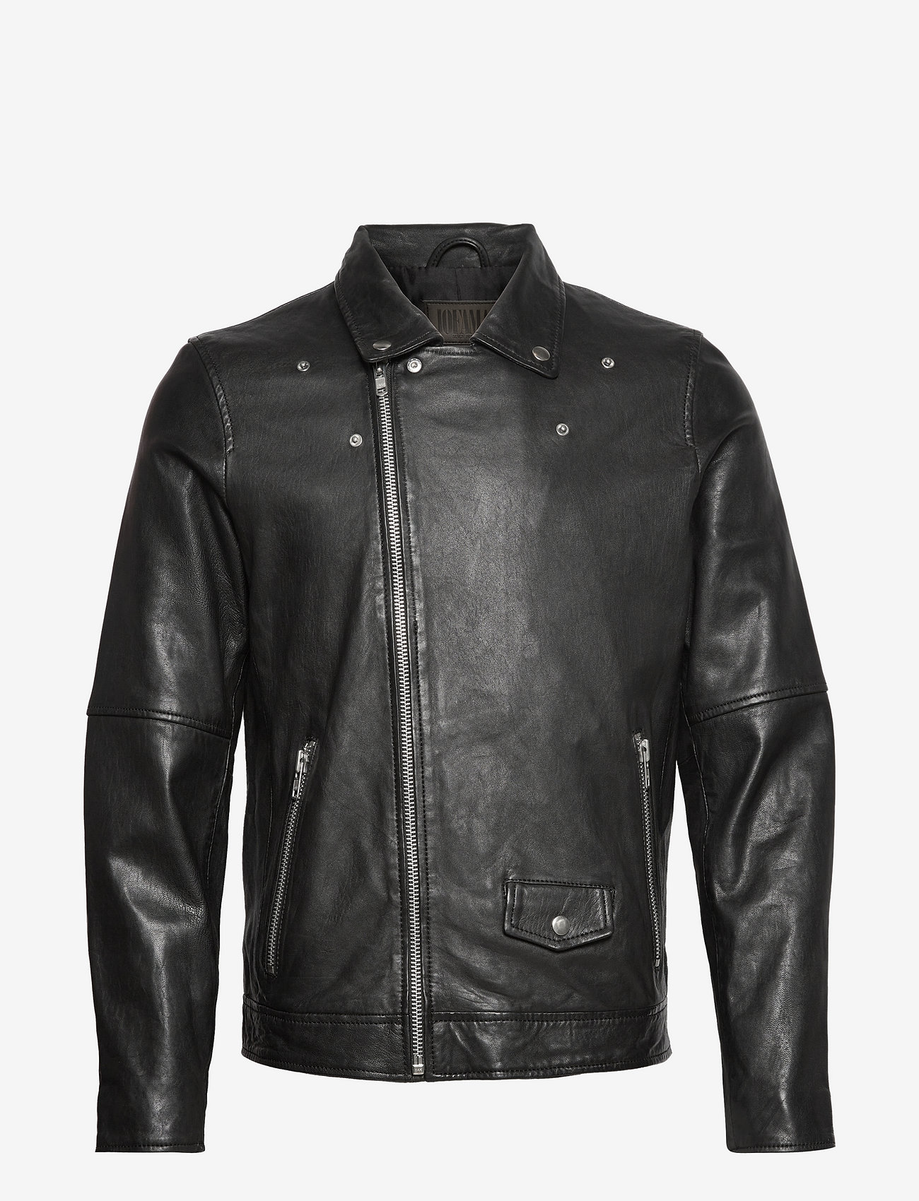 Jofama - Dylan Leather Biker - black - 0
