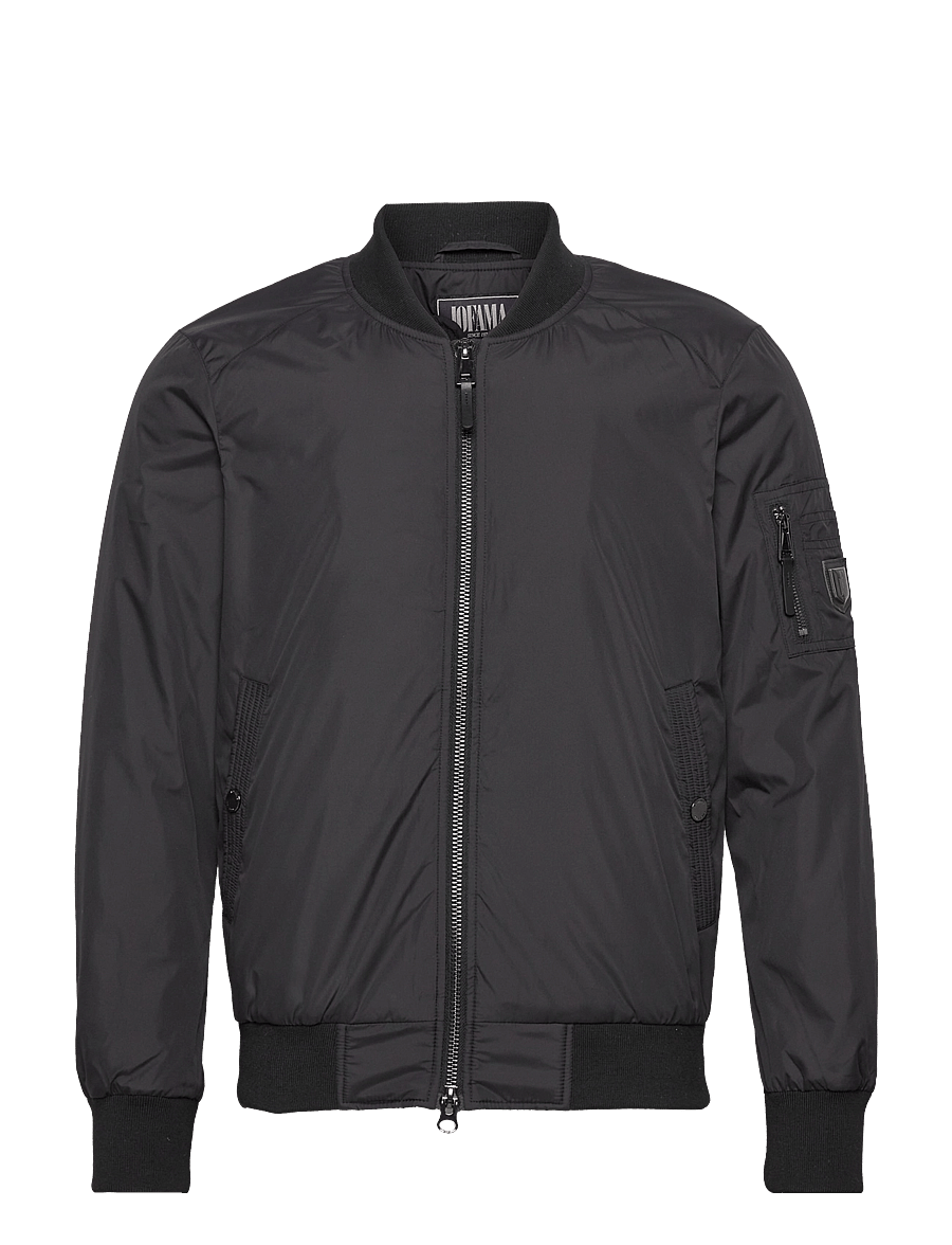 Jofama - Ted Bomber Jacket - vårjackor - black - 0