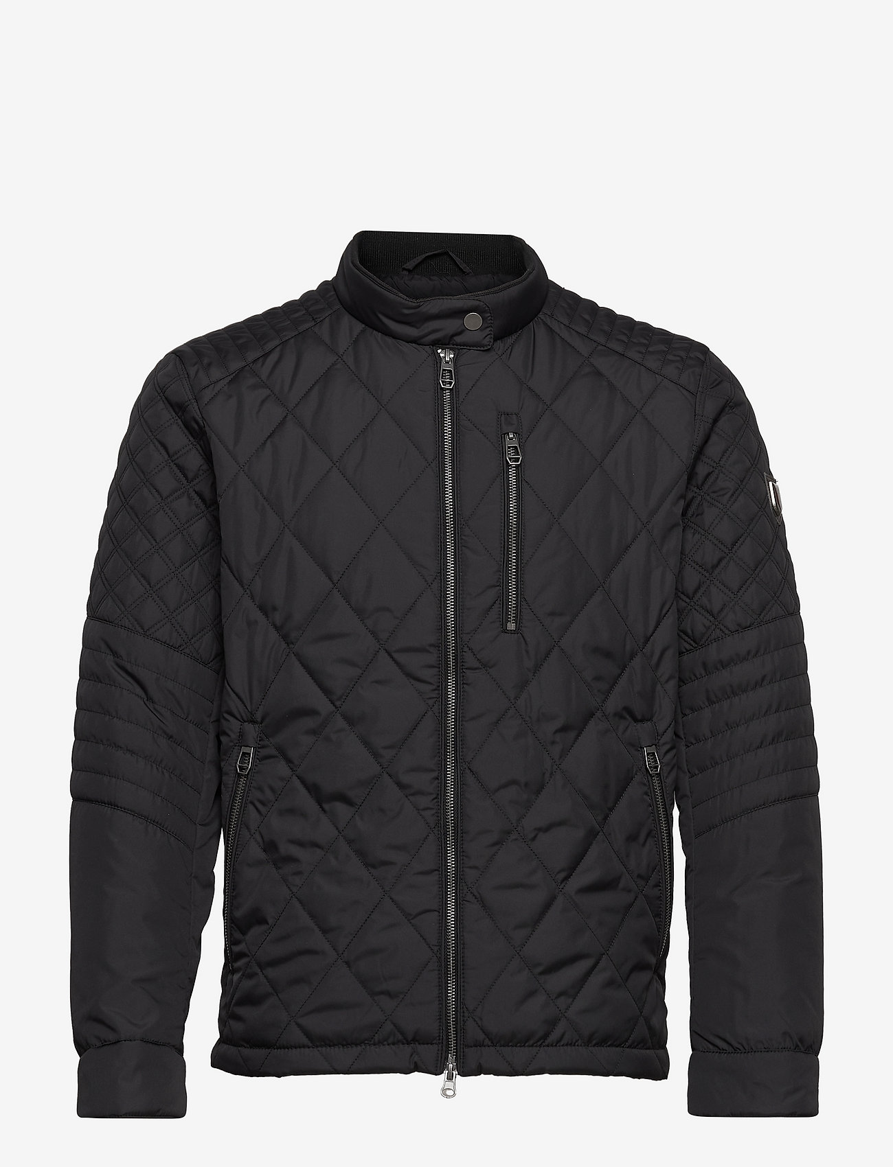 Jofama - Evan Quilted Jacket - höstjackor - black - 0