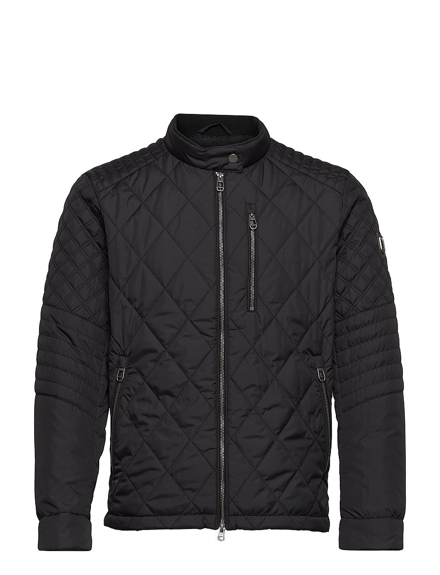 Jofama - Evan Quilted Jacket - herbstjacken - black - 0