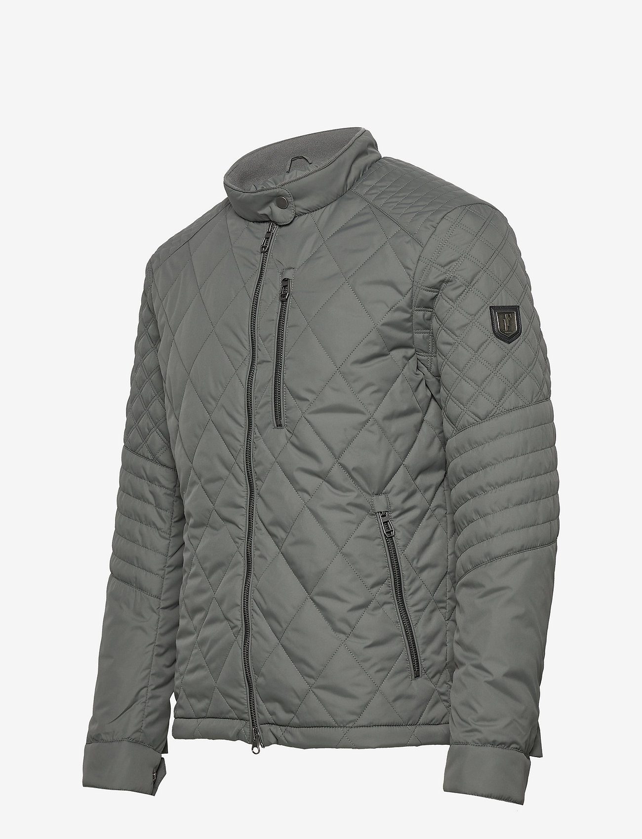Jofama - Evan Quilted Jacket - sügisjakid - dusk green - 2