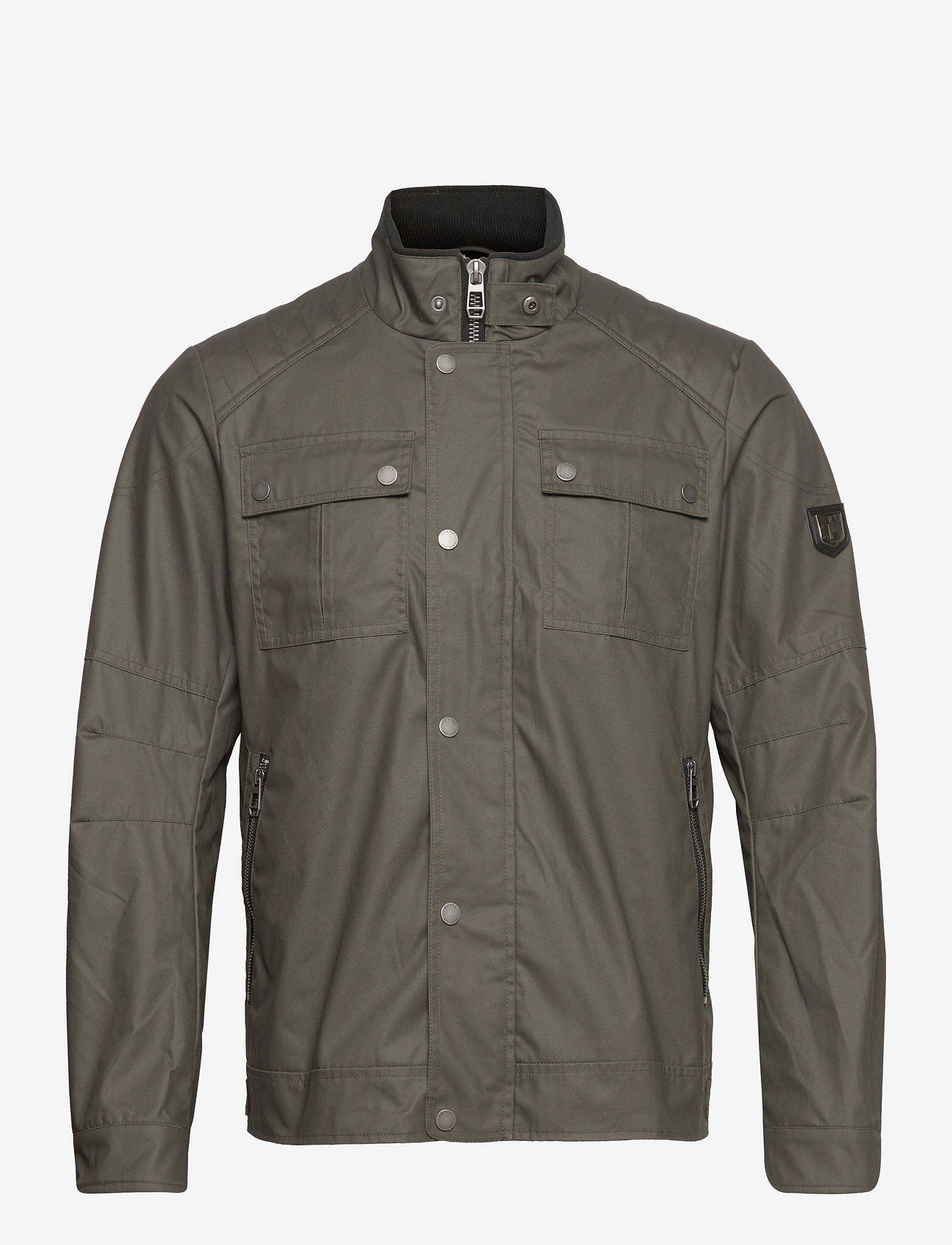 Jofama - Howard Coated Field Jacket - army - 0