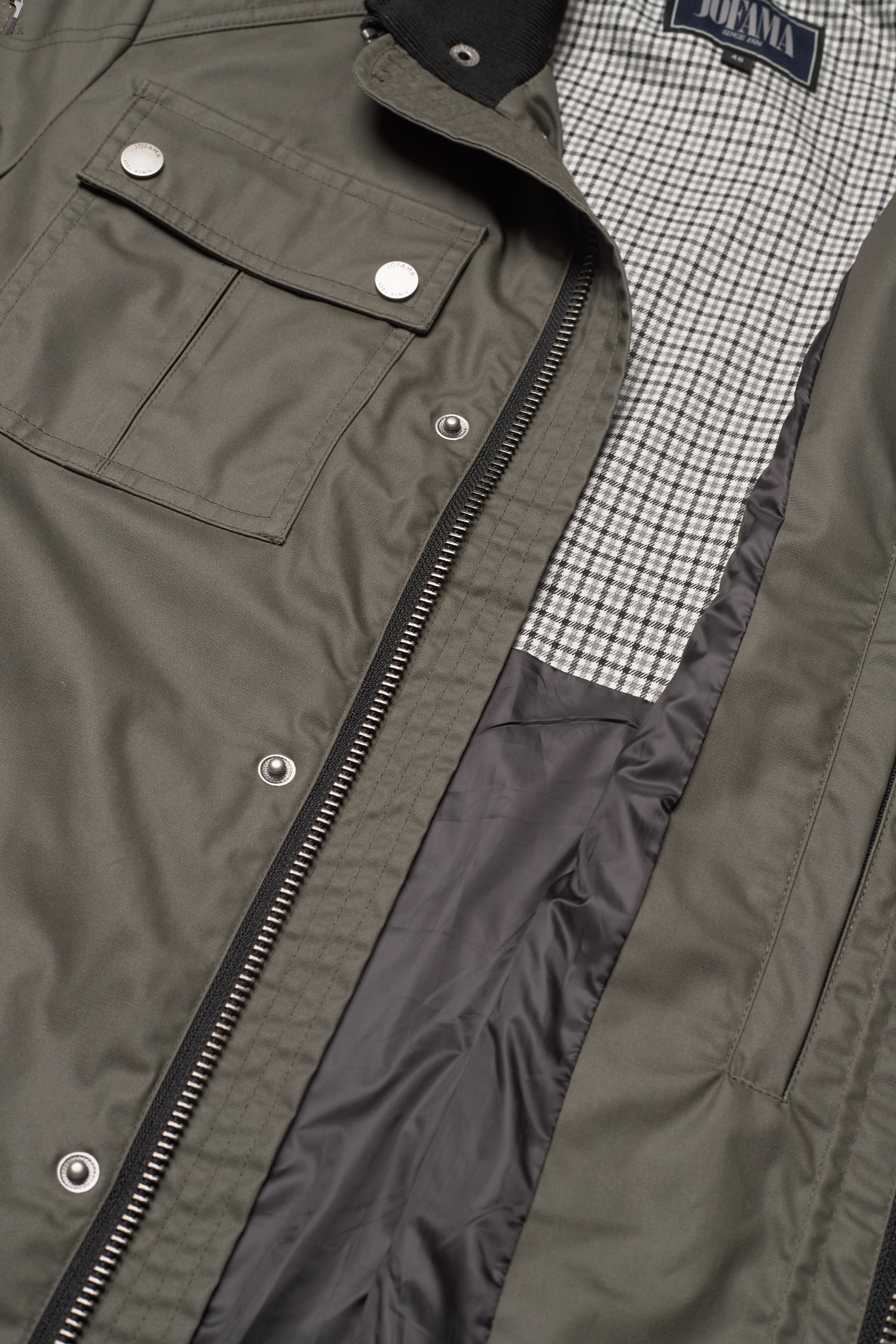 Jofama - Howard Coated Field Jacket - army - 5