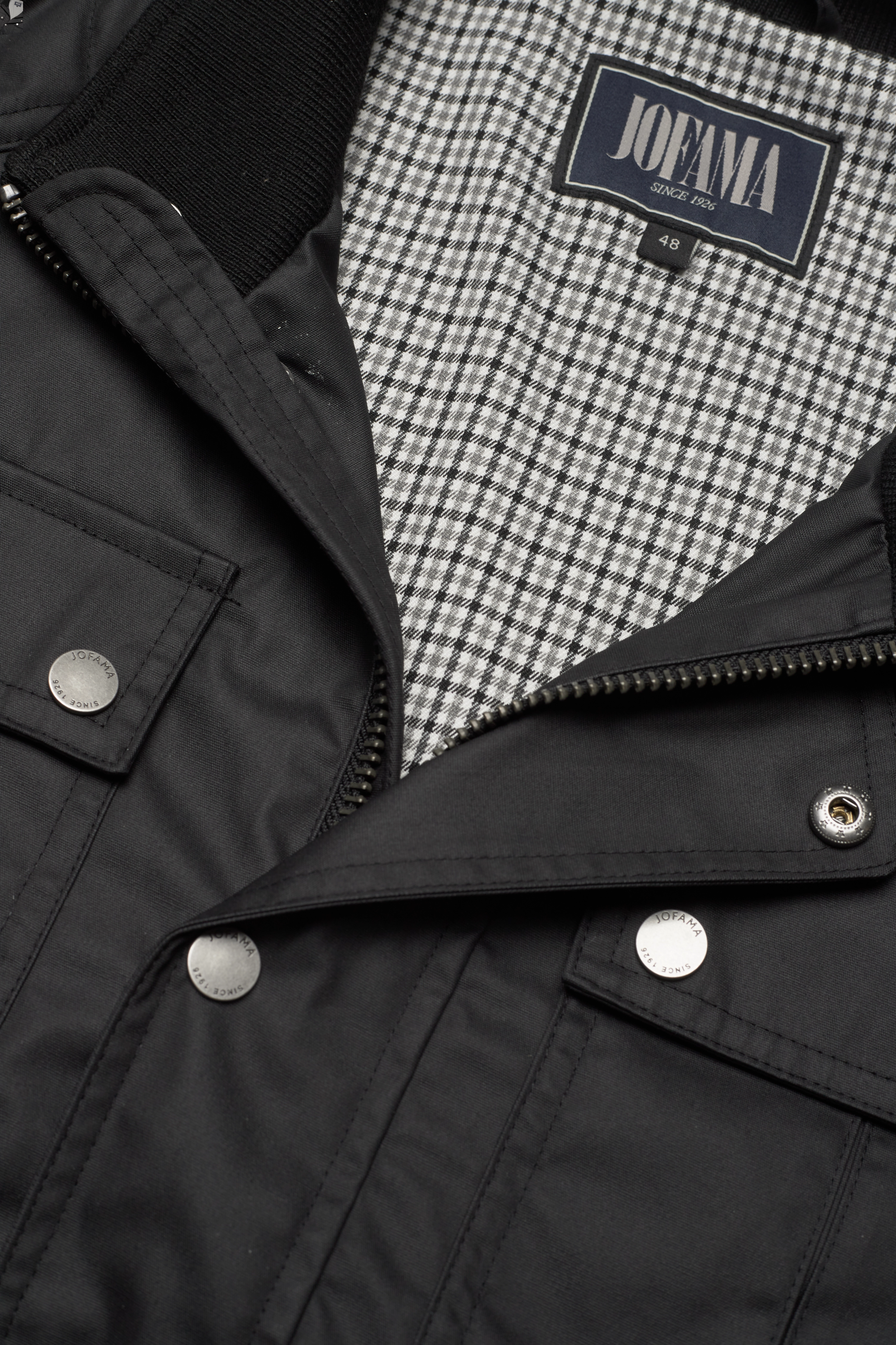 Jofama - Howard Coated Field Jacket - black - 3