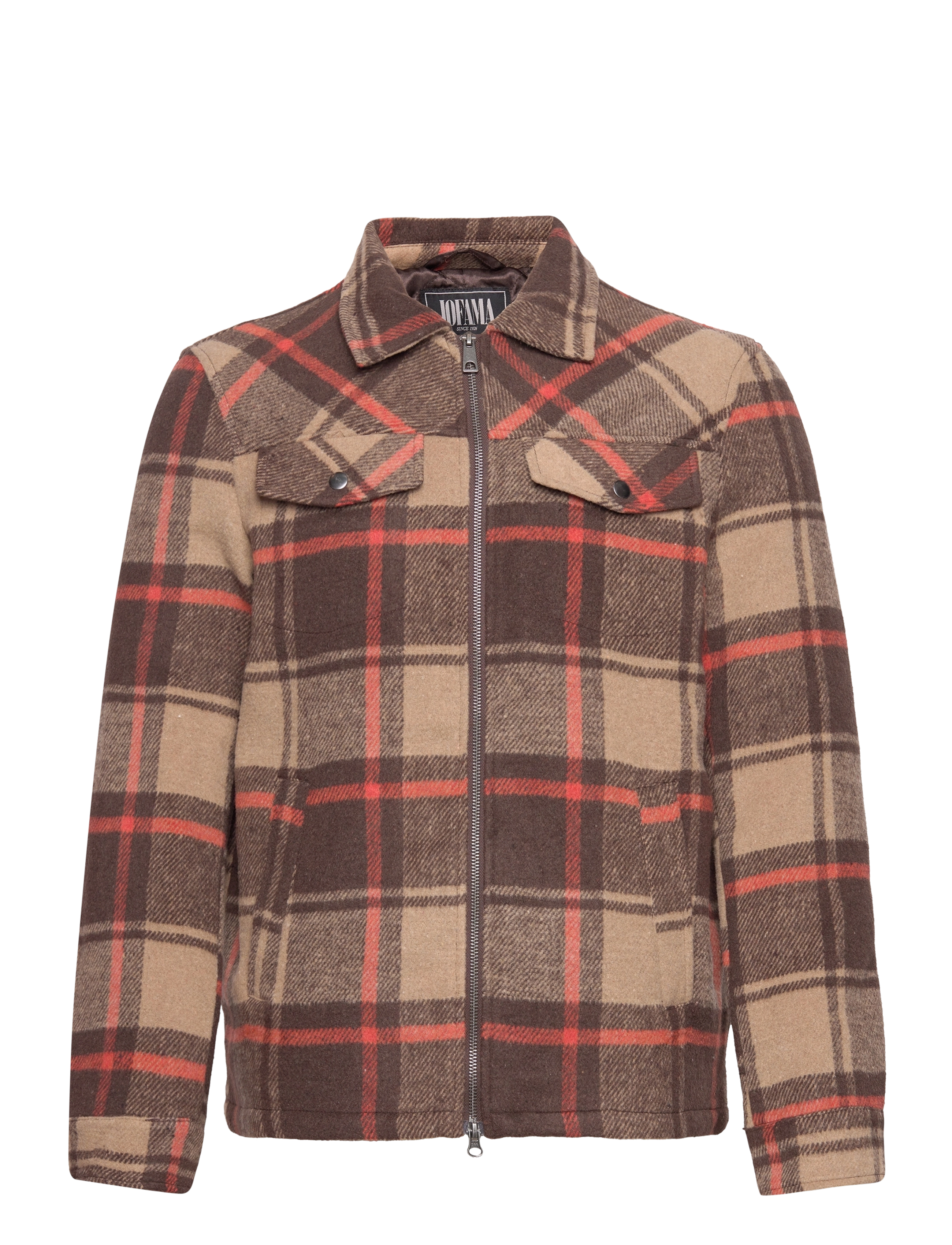 JOFAMA Paul Checked Shirt Patterned - 58 - Herren