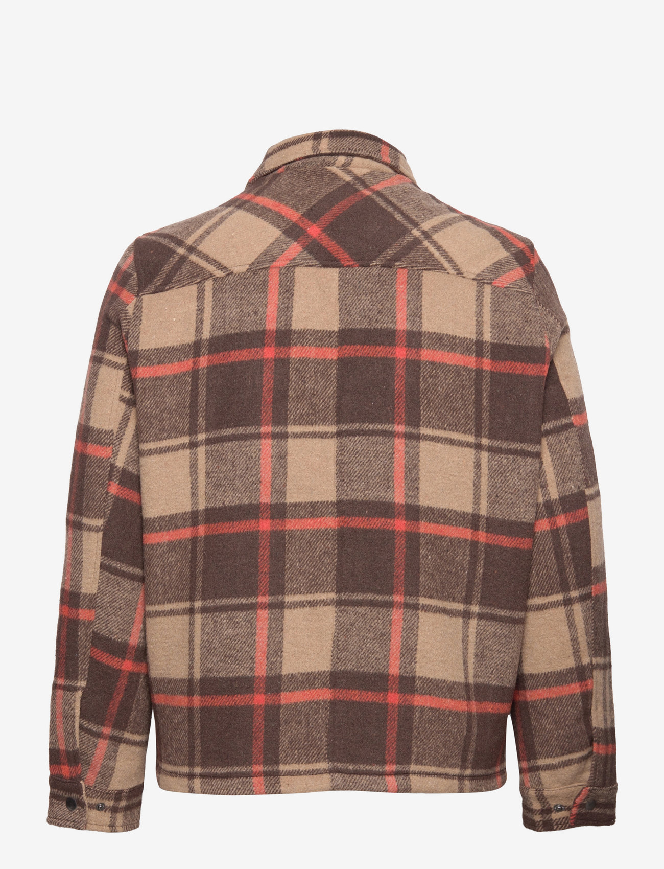 Jofama - Paul Checked Shirt - höstkläder - brown - 1