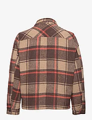 Jofama - Paul Checked Shirt - heren - brown - 1