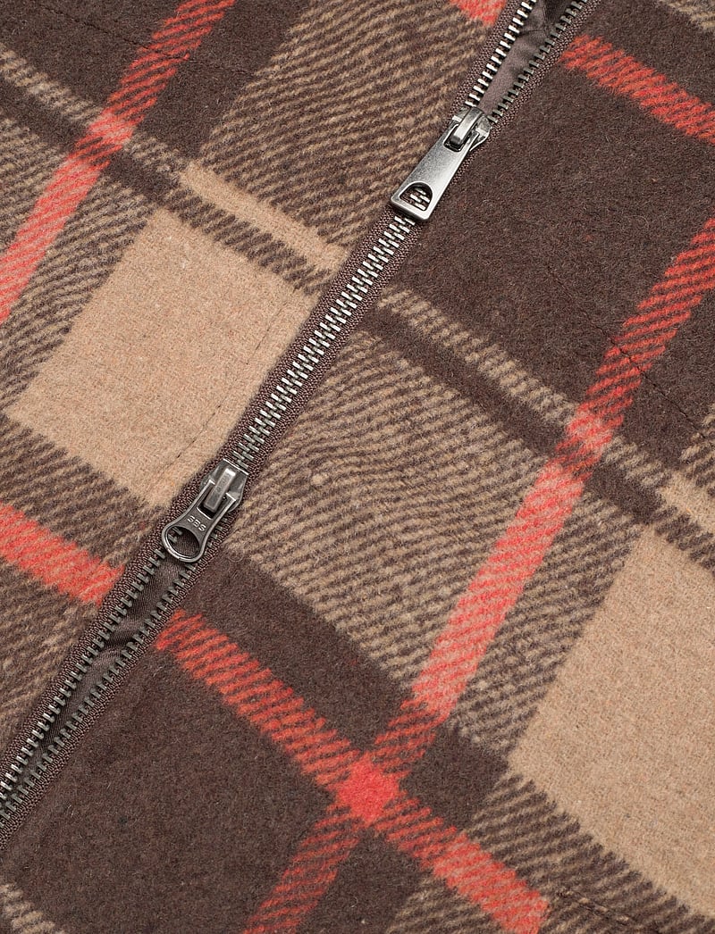 Jofama - Paul Checked Shirt - mallistot - brown - 3