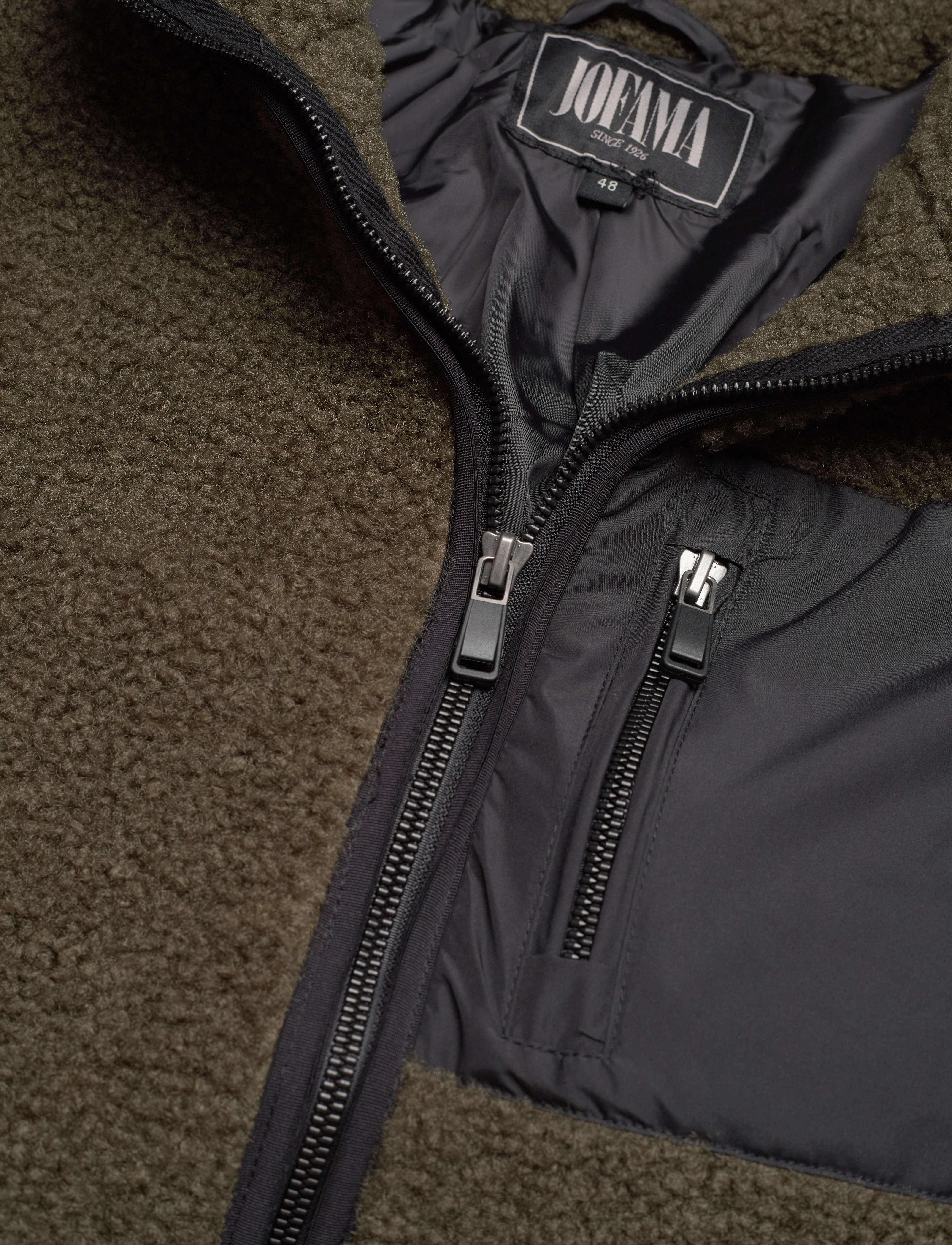 Jofama - Benny Pile Jacket - army - 2