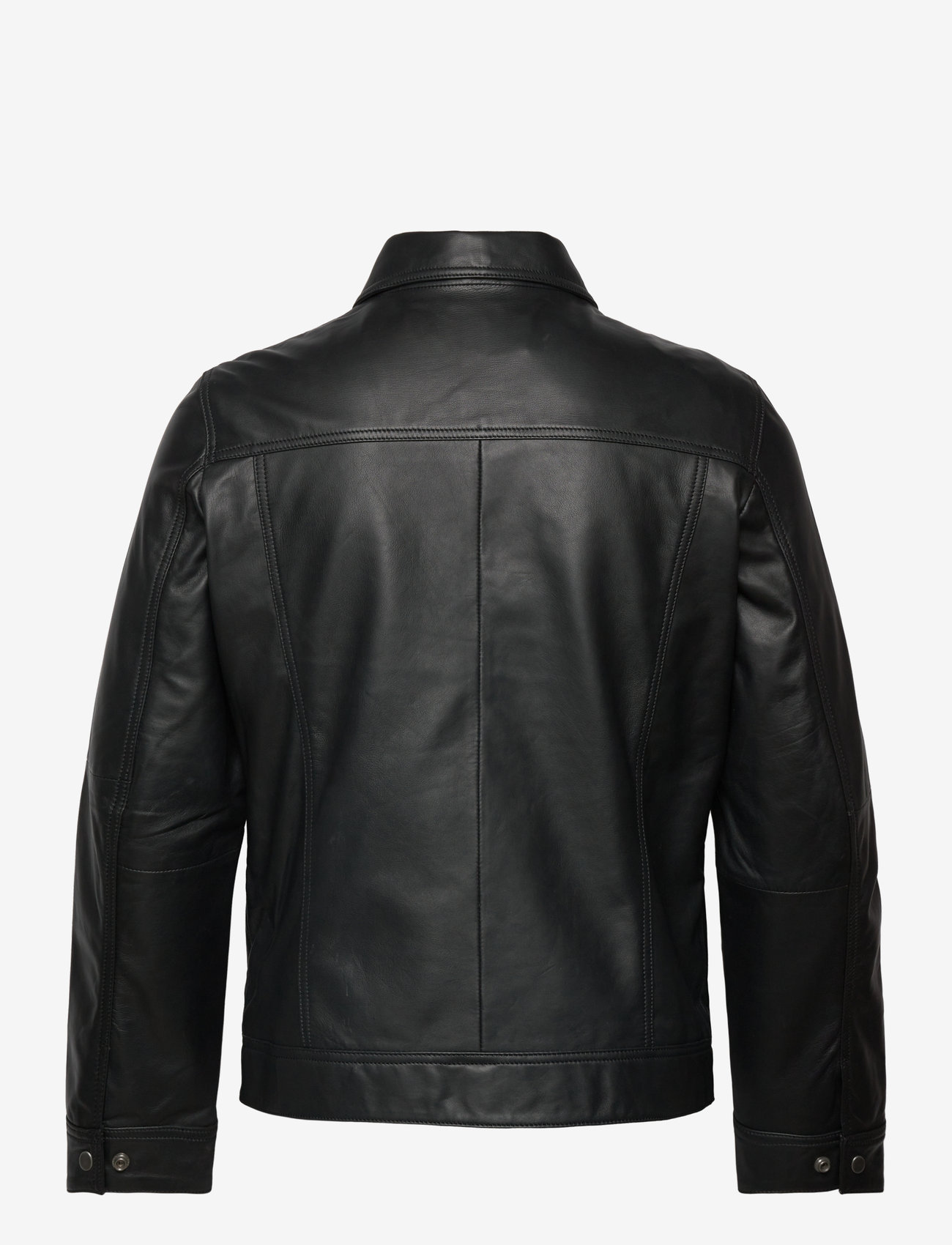 Jofama - Walter Leather Bomber Jacket - black - 1