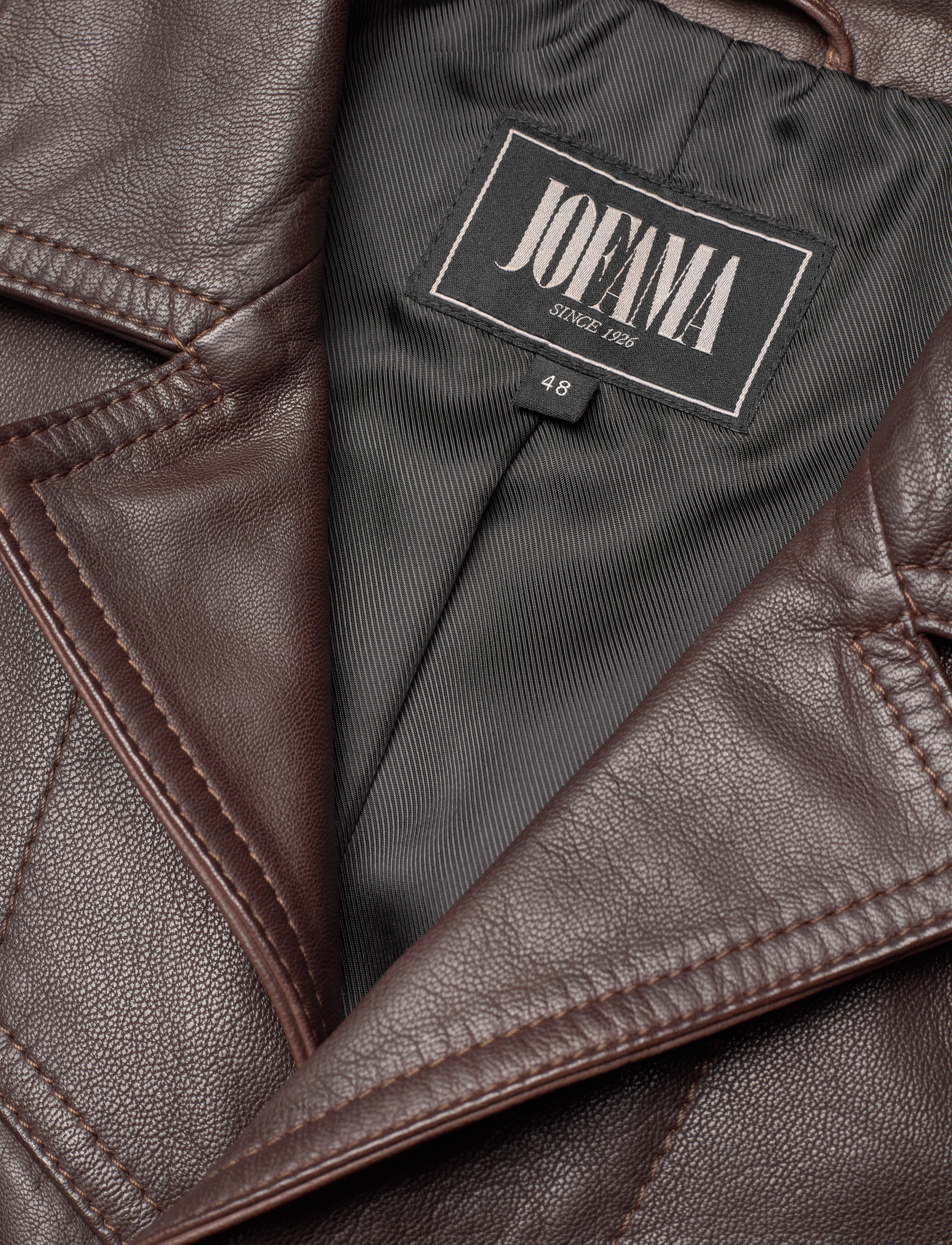 Jofama - James Leather Jacket - brown - 2