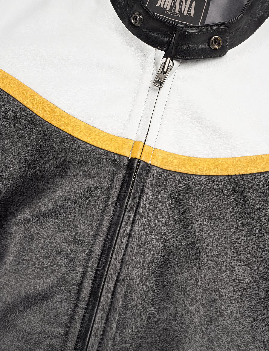 Jofama - Jordan Racer Bomber - frühlingsjacken - black/white - 2