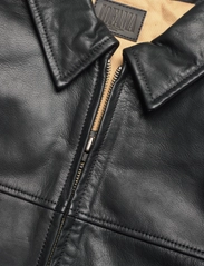 Jofama - Rusty Dusty Leather Jacket - kevättakit - black - 2