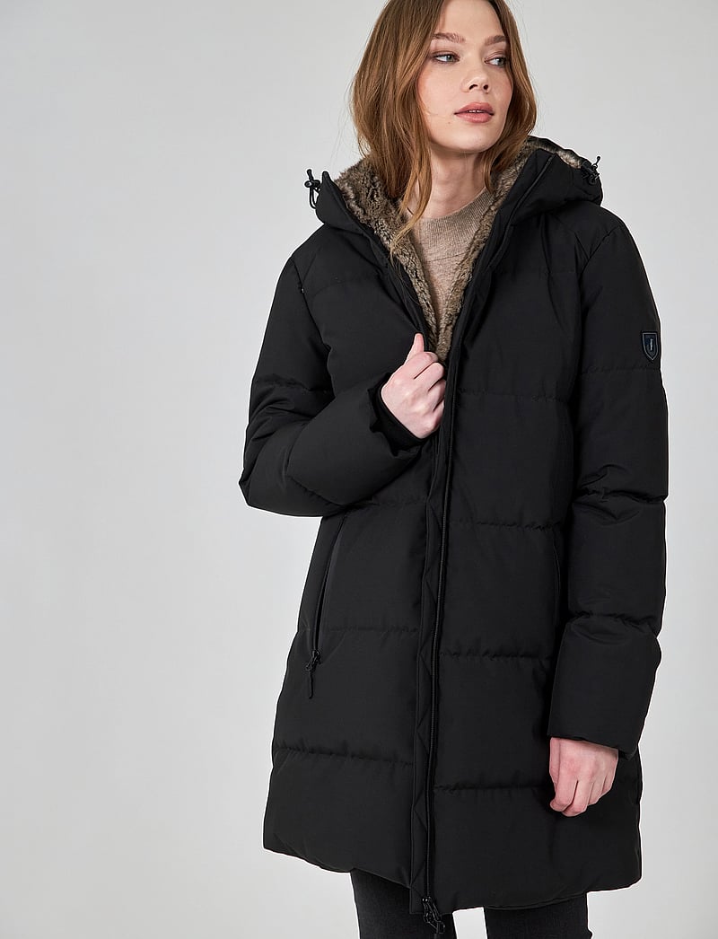 Jofama - Caroline Puffer Coat - black - 0