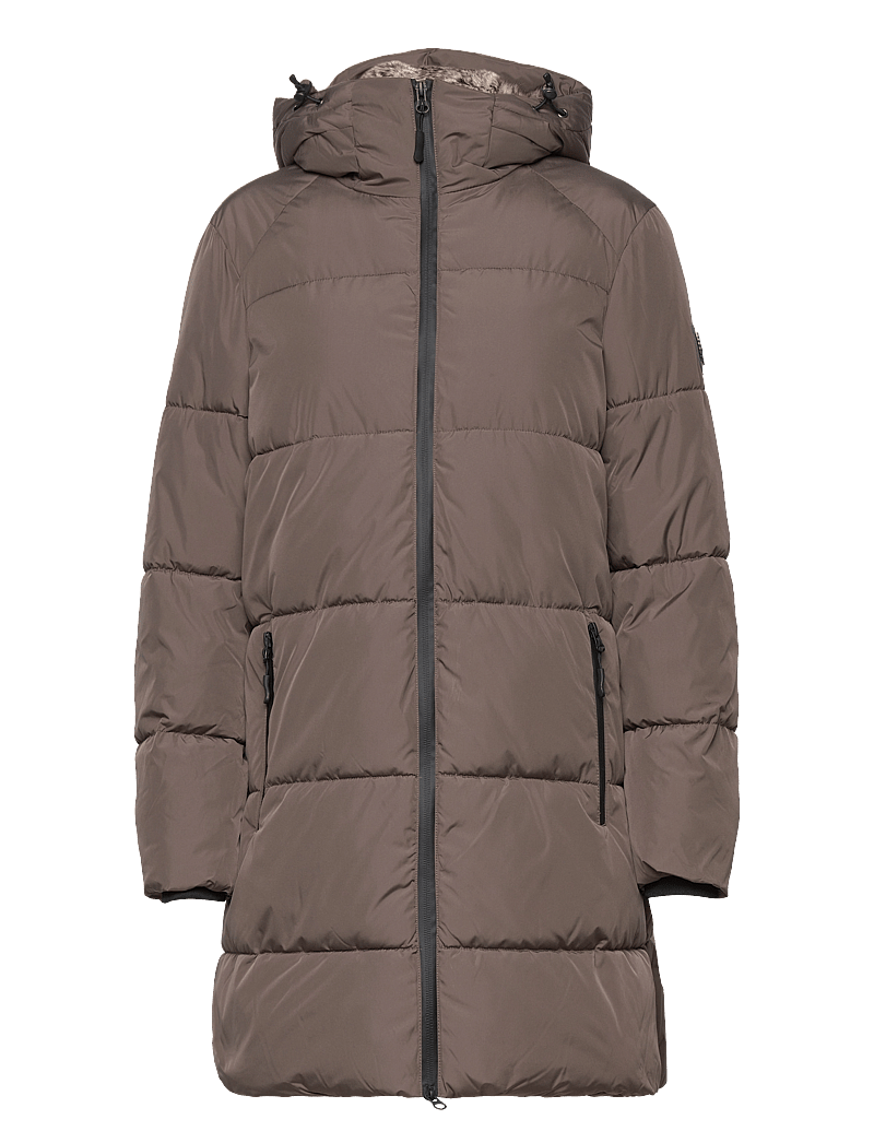 Jofama - Caroline Puffer Coat - voodriga mantlid - mole - 1