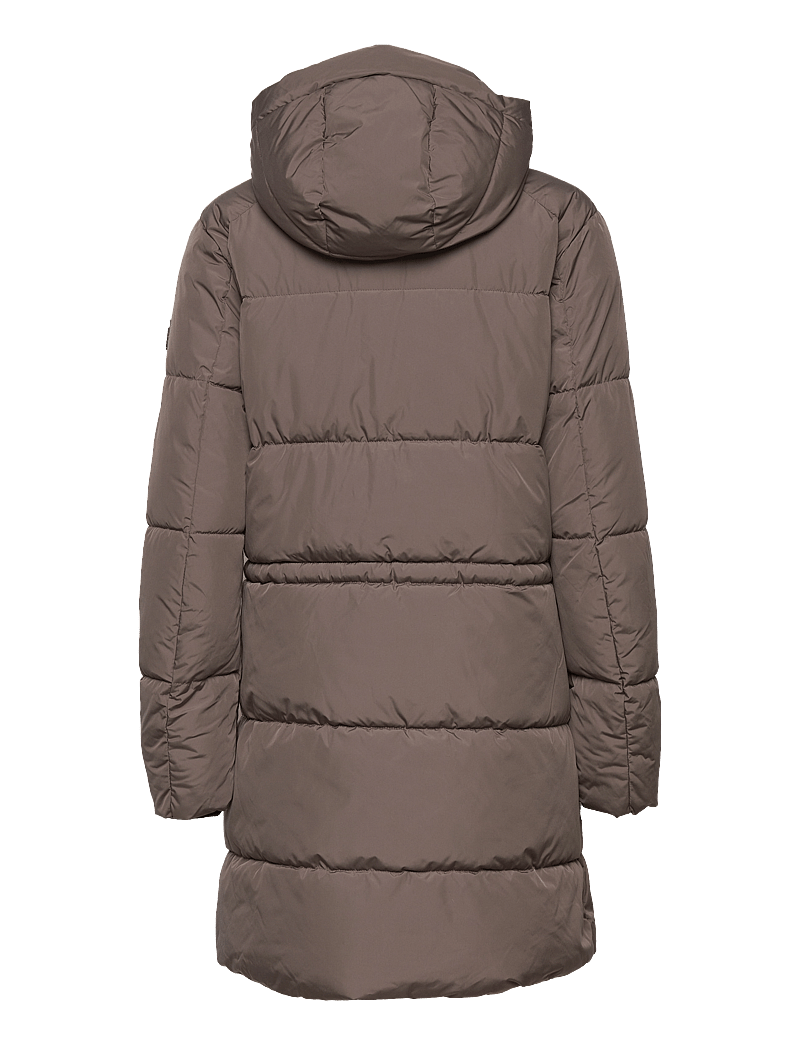 Jofama - Caroline Puffer Coat - voodriga mantlid - mole - 2