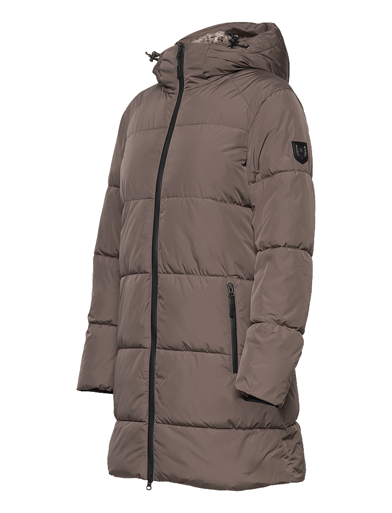 Jofama - Caroline Puffer Coat - voodriga mantlid - mole - 3