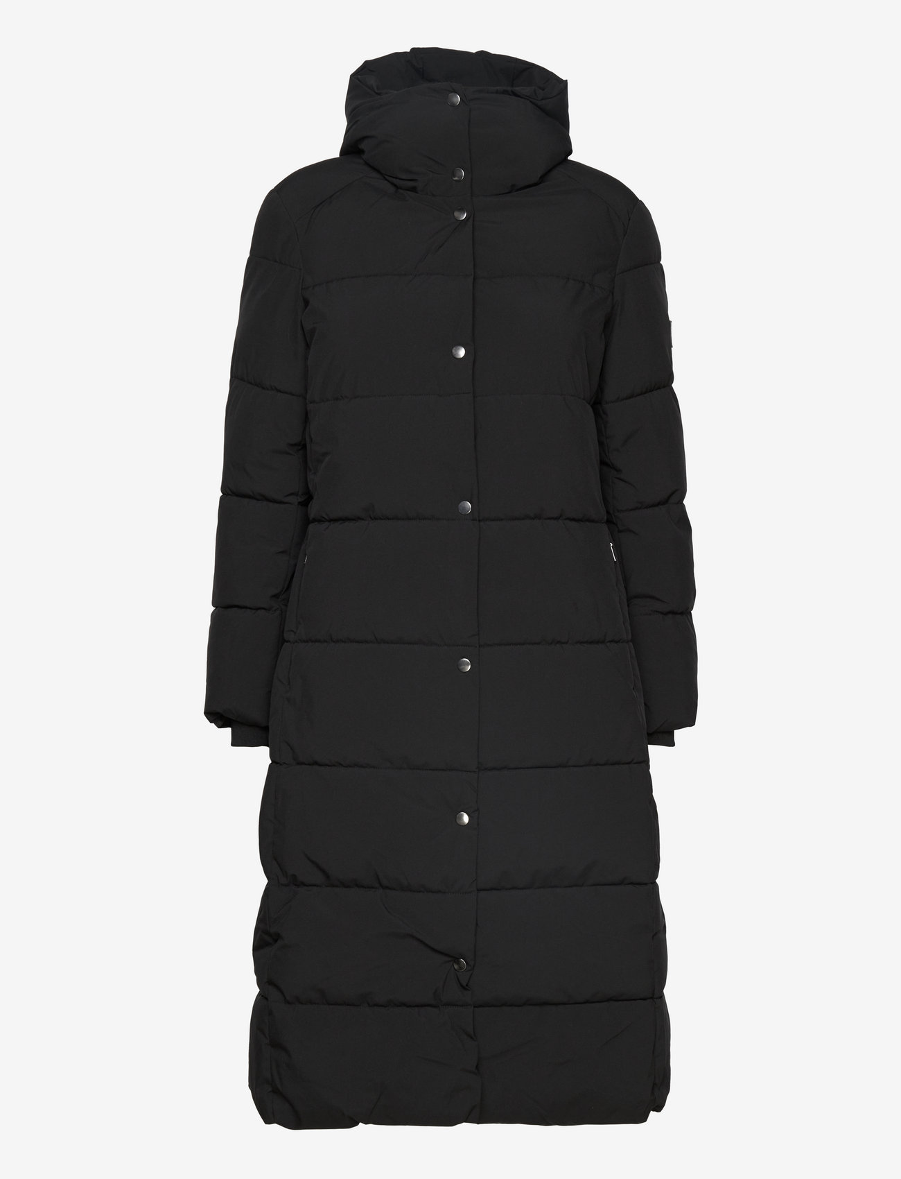 Jofama - Savannah Long Puffer Coat - dunkappor - black - 1