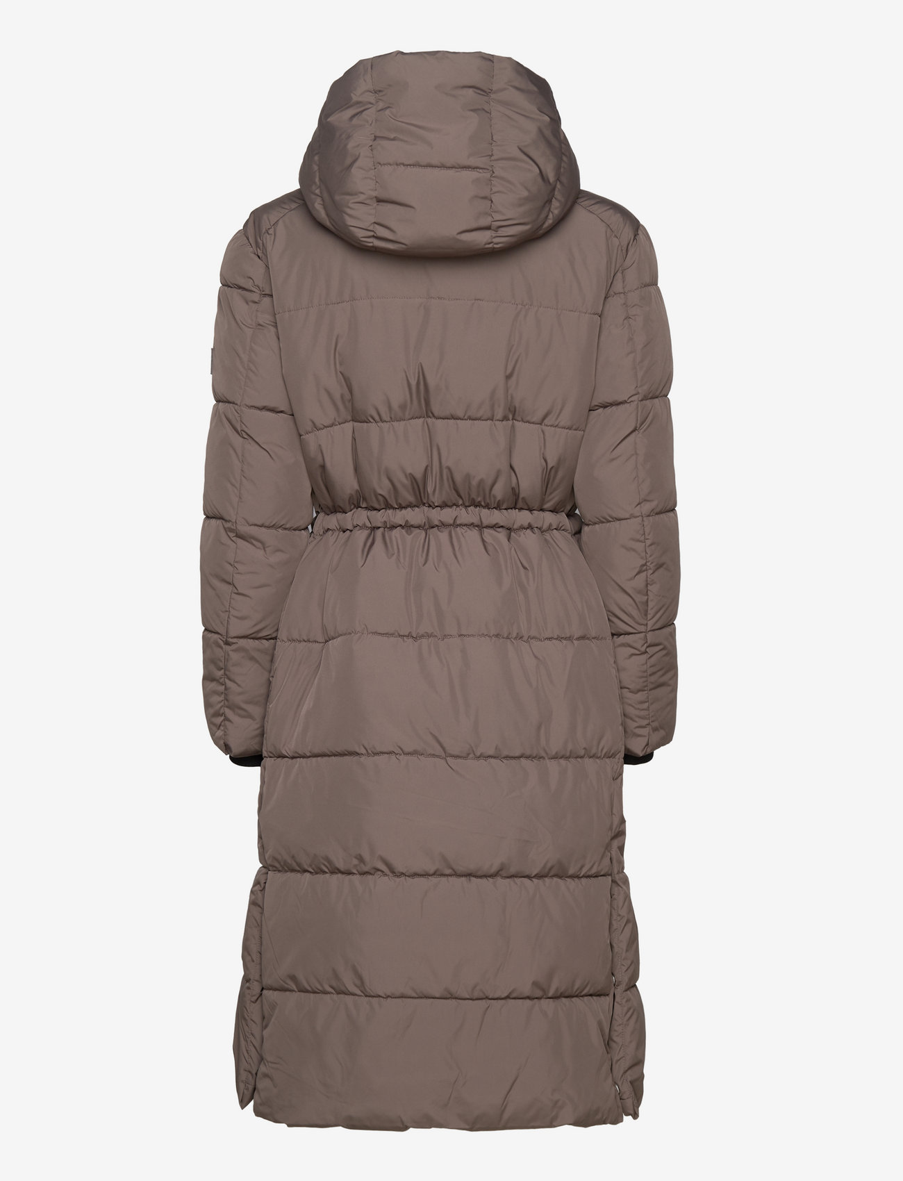 Jofama - Savannah Long Puffer Coat - gefütterte & daunenjacken - mole - 1