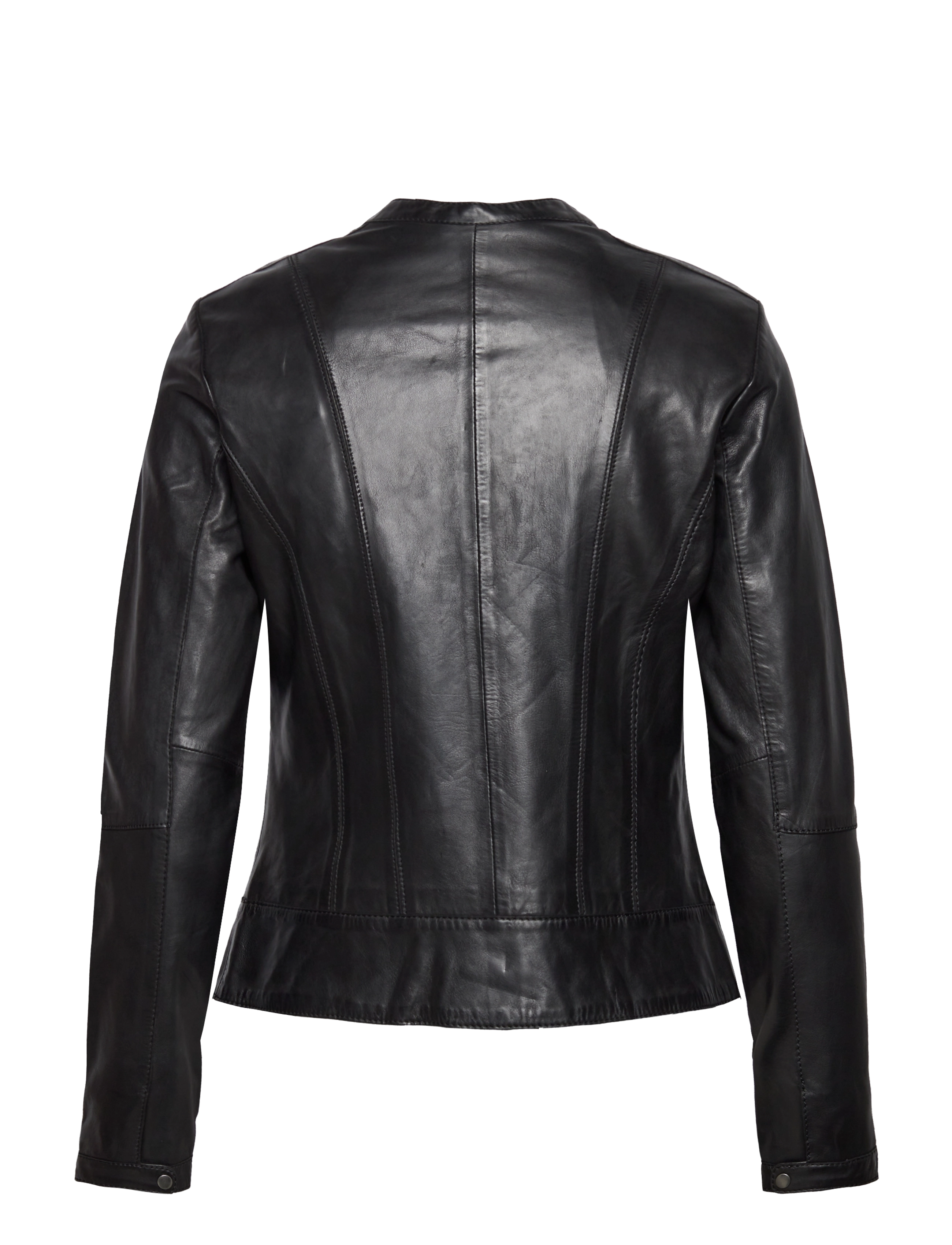 Jofama - Diora Classic Leather Jacket - black - 2