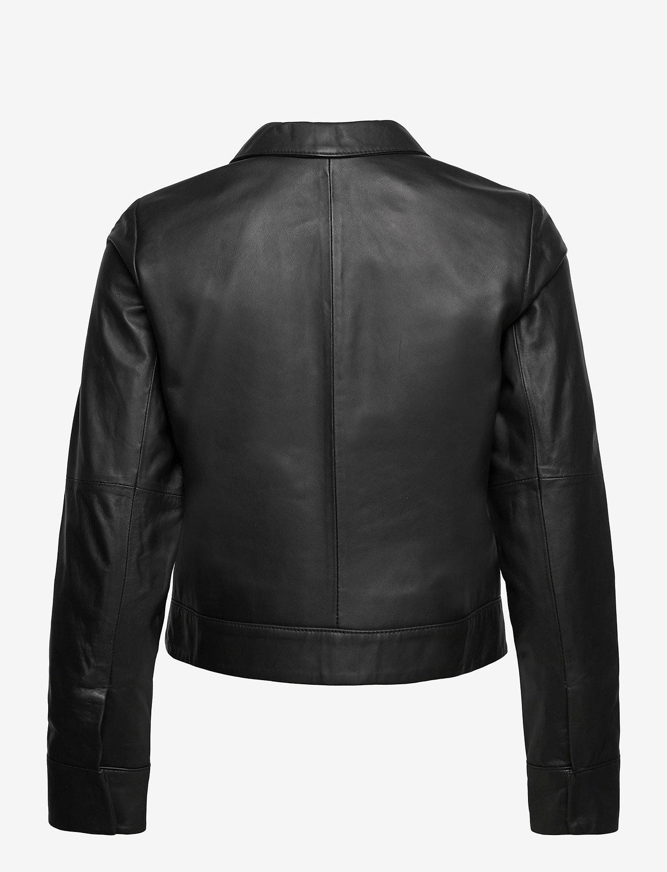 Jofama - Lynn Pocket Leather Jacket - black - 1