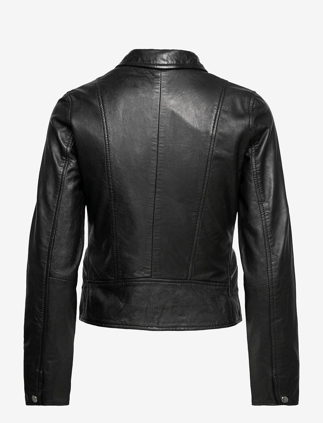 Jofama - Kaley Leather Biker - odinės striukės - black - 2
