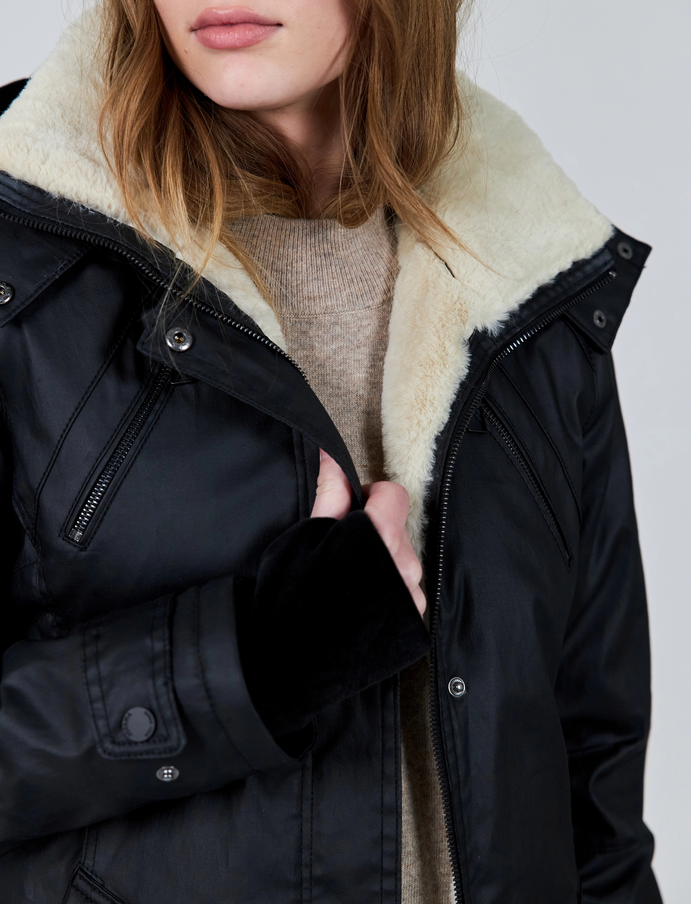 Jofama - Idun Canvas Parka - black - 4
