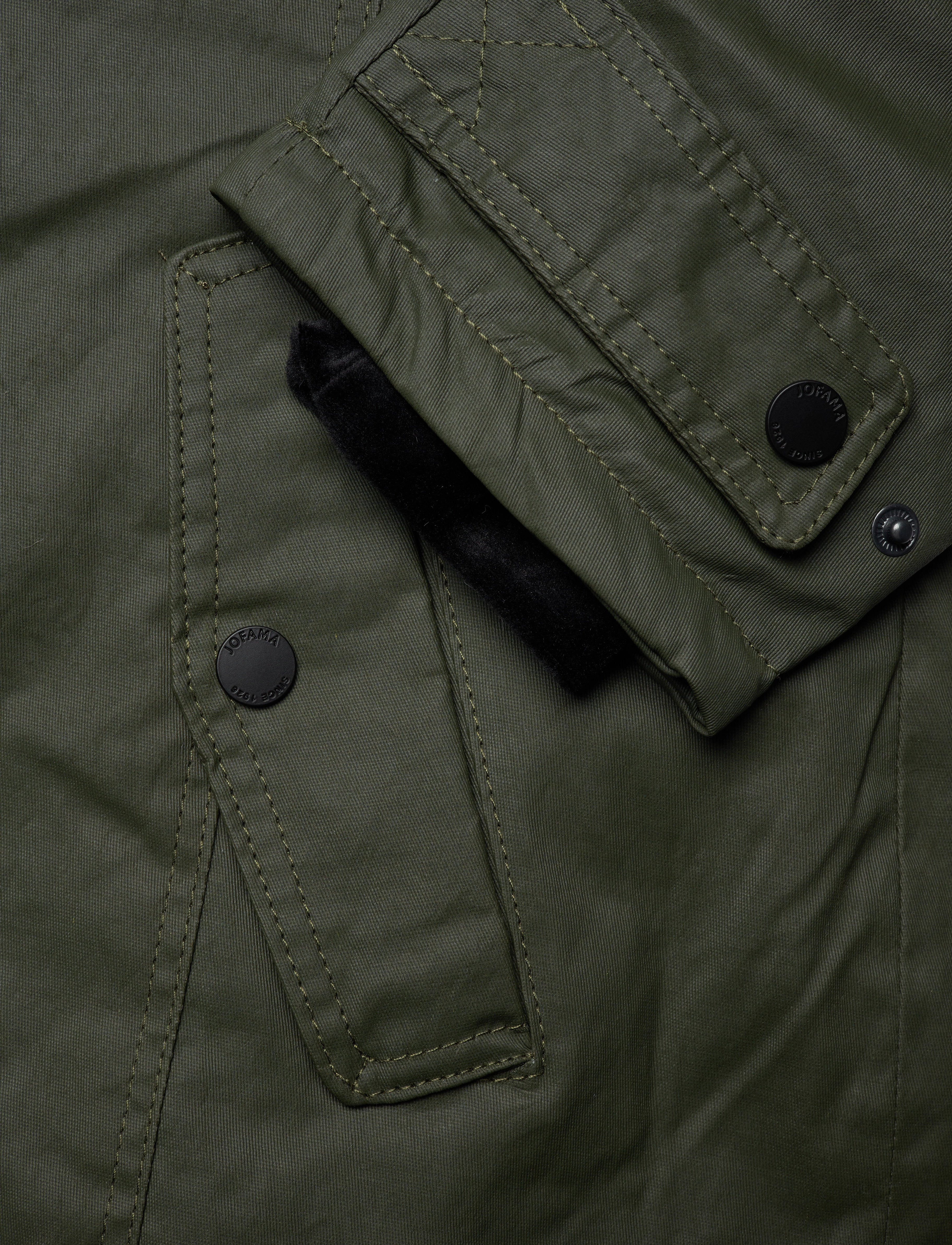 Jofama - Idun Canvas Parka - olive - 4