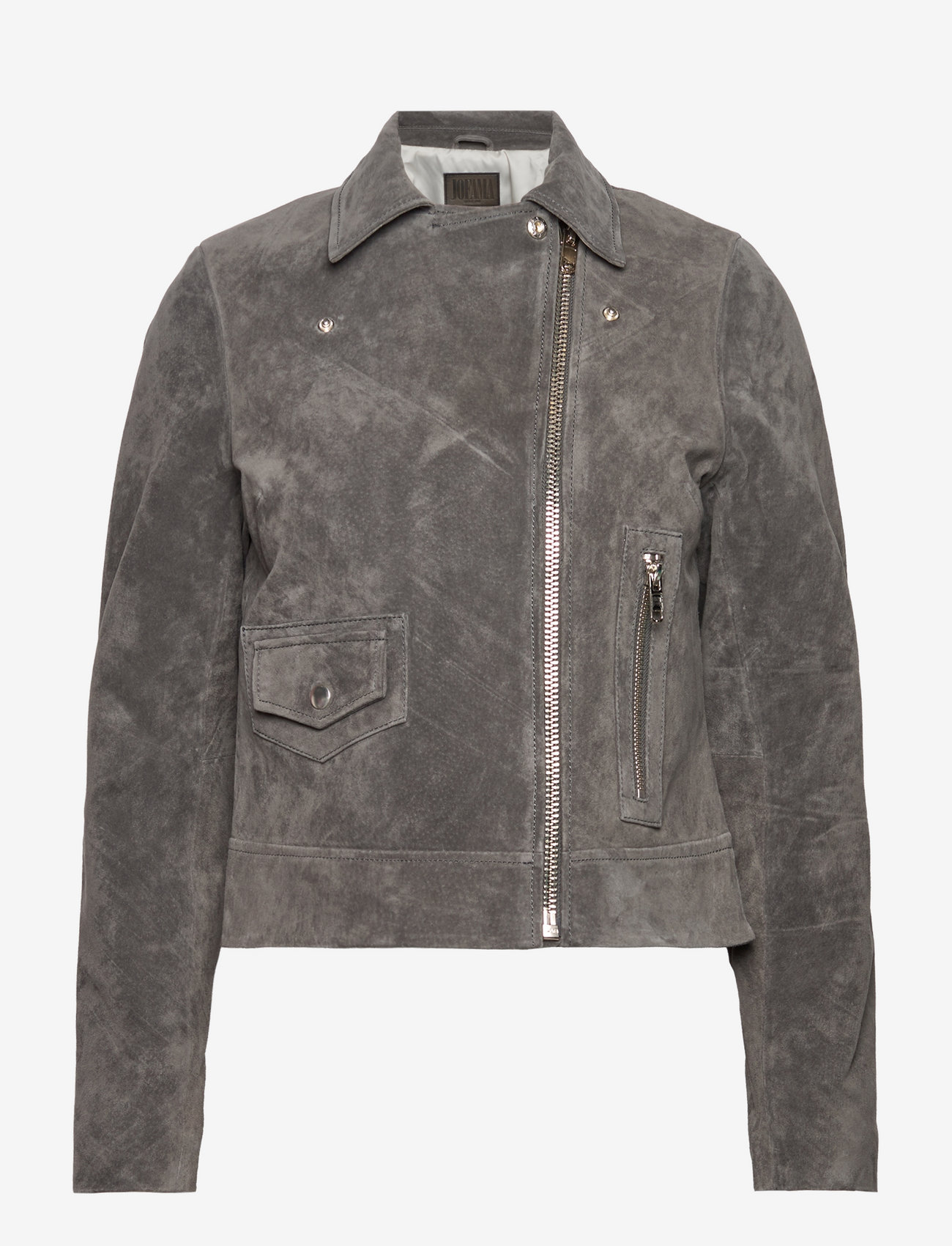 Jofama - Andrea Suede Biker - jackor - dusk green - 1