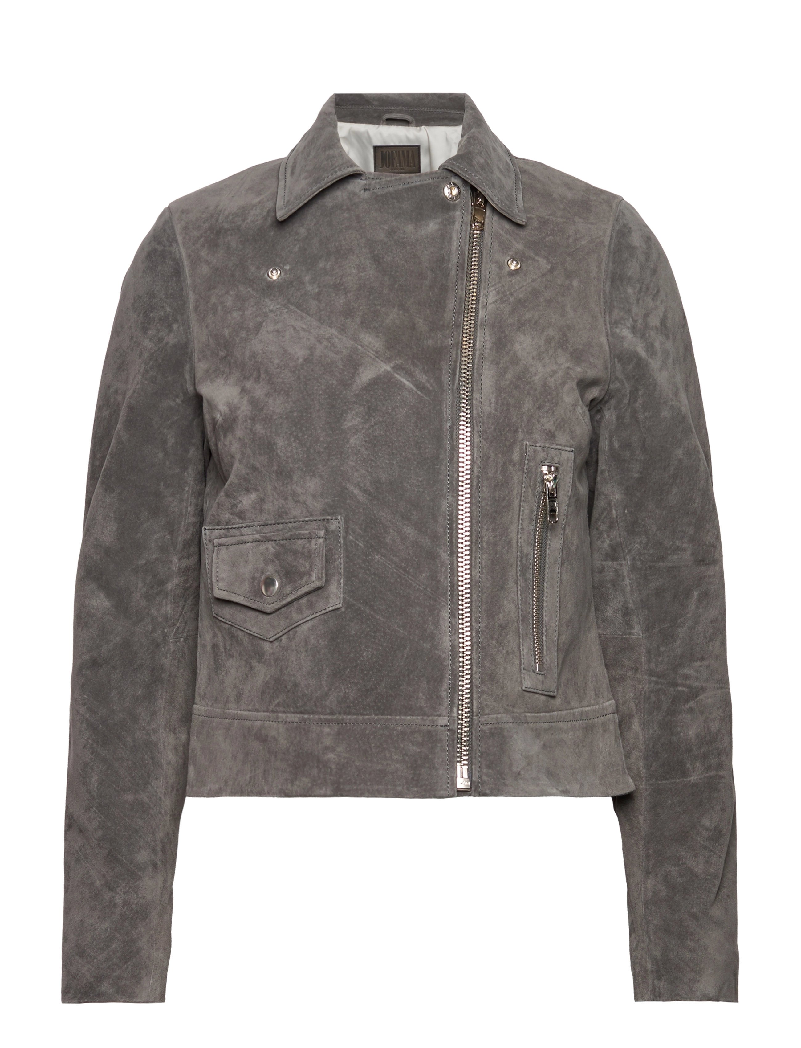 Jofama - Andrea Suede Biker - overtøj - dusk green - 1
