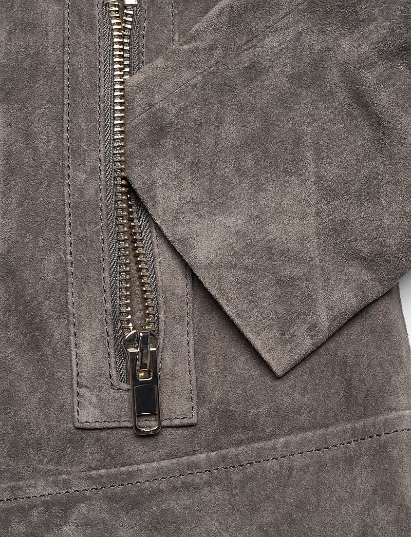 Jofama - Andrea Suede Biker - jackor - dusk green - 4