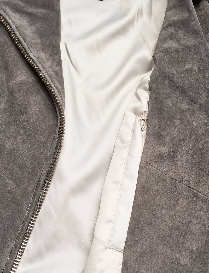 Jofama - Andrea Suede Biker - jackor - dusk green - 5