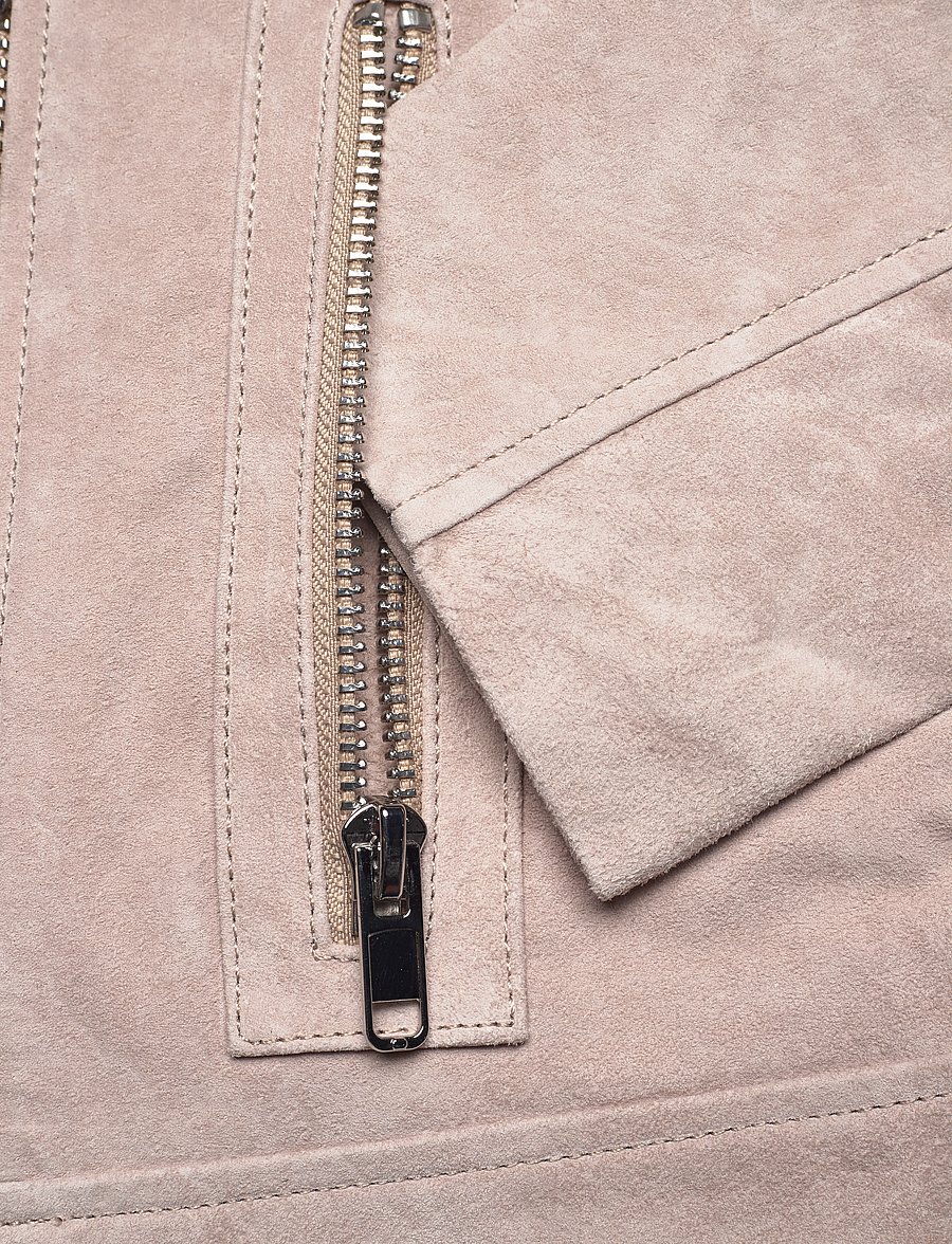 Jofama - Andrea Suede Biker - jacken - sand - 4