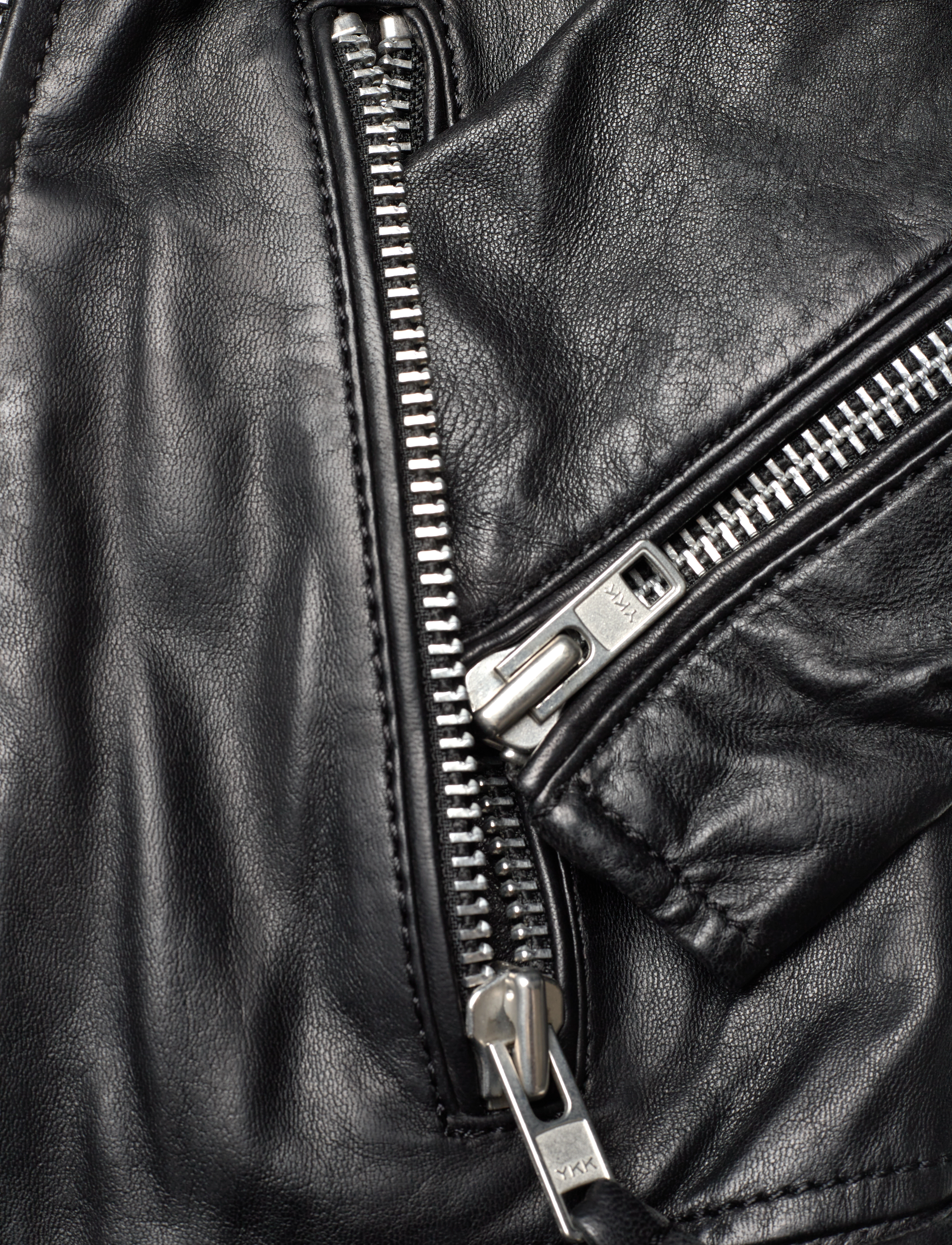 Jofama - Rachel Leather Biker - black - 4