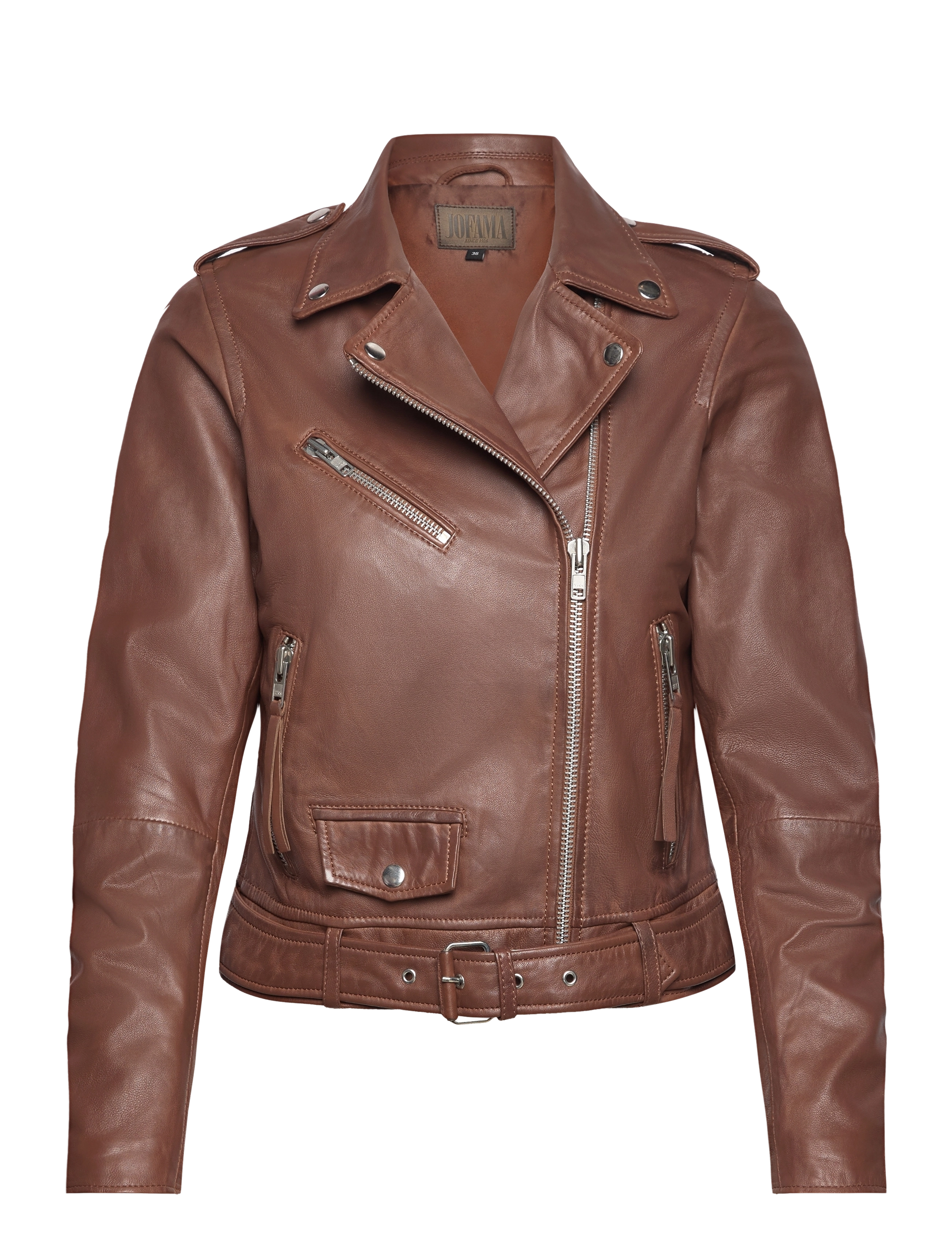 Jofama - Rachel Leather Biker - cognac - 1