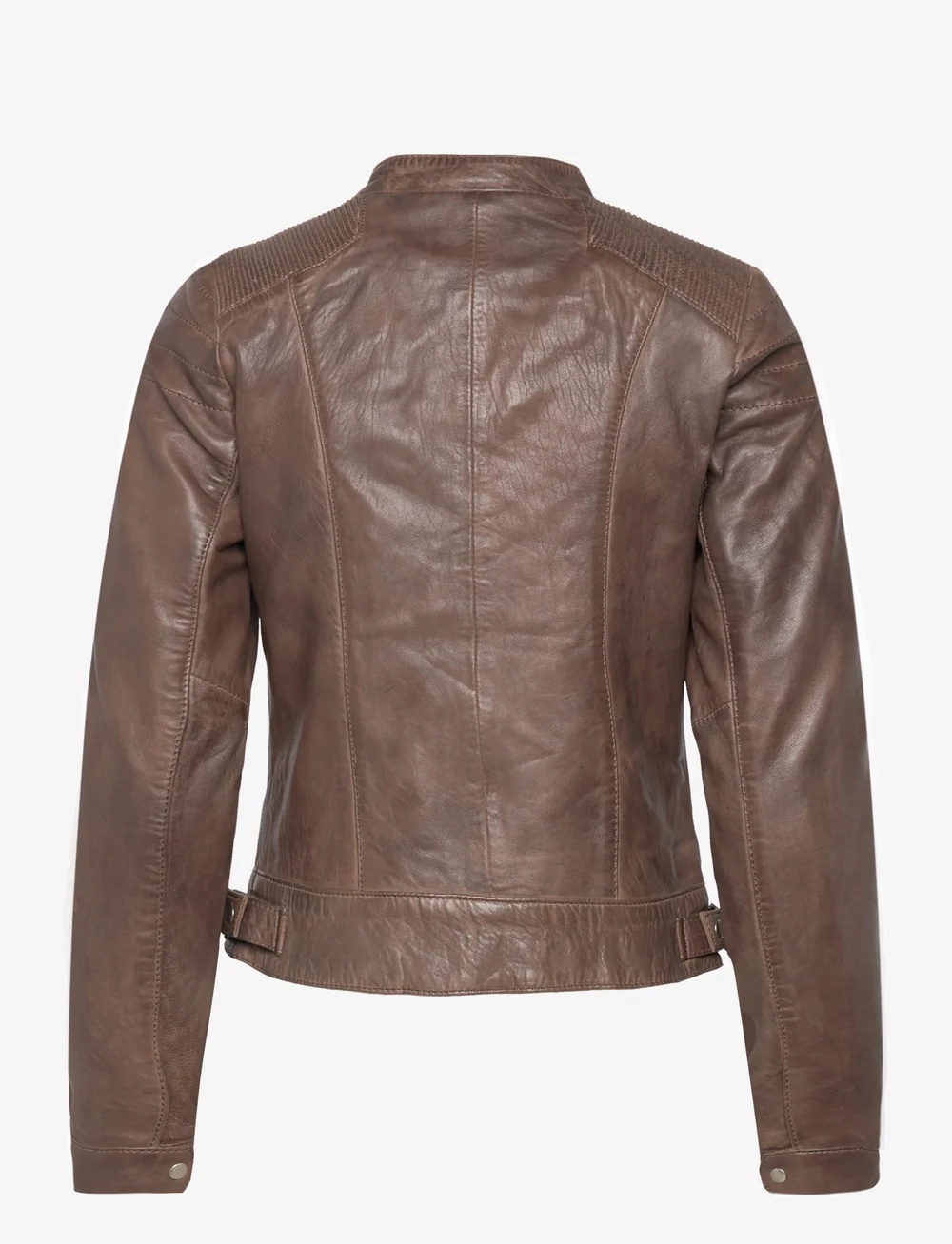 Jofama - Esther Racer Jacket - læderjakker - mole - 1